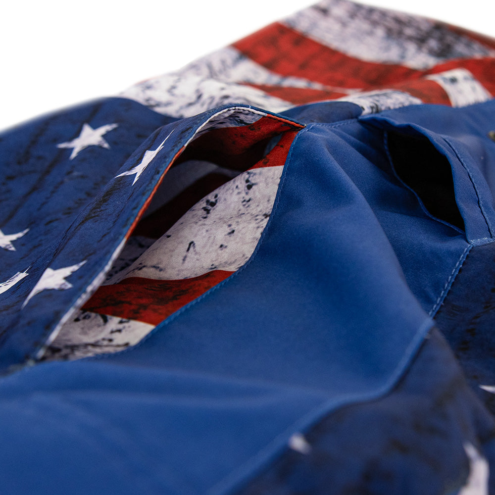 American Flag Board Shorts