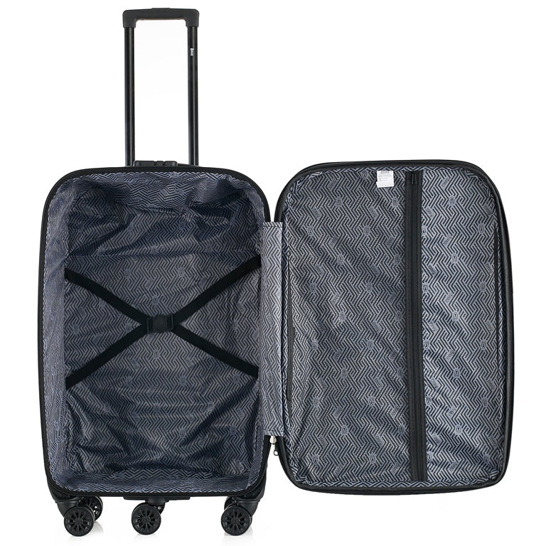 Sean Soft side Lightweight Expandable with 360° Dual Spinning Wheels and Combo Lock
