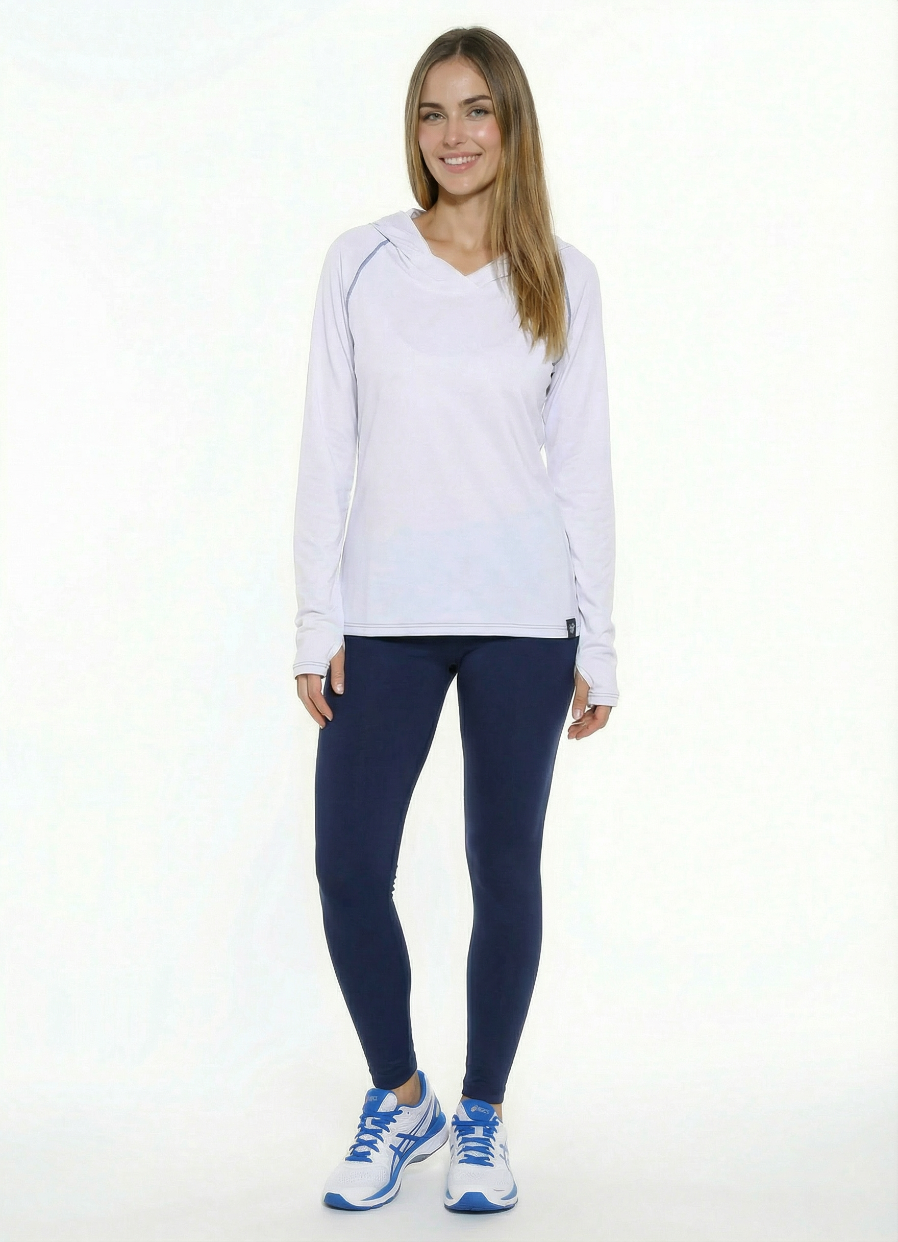 Seaside Performance Hoody. White