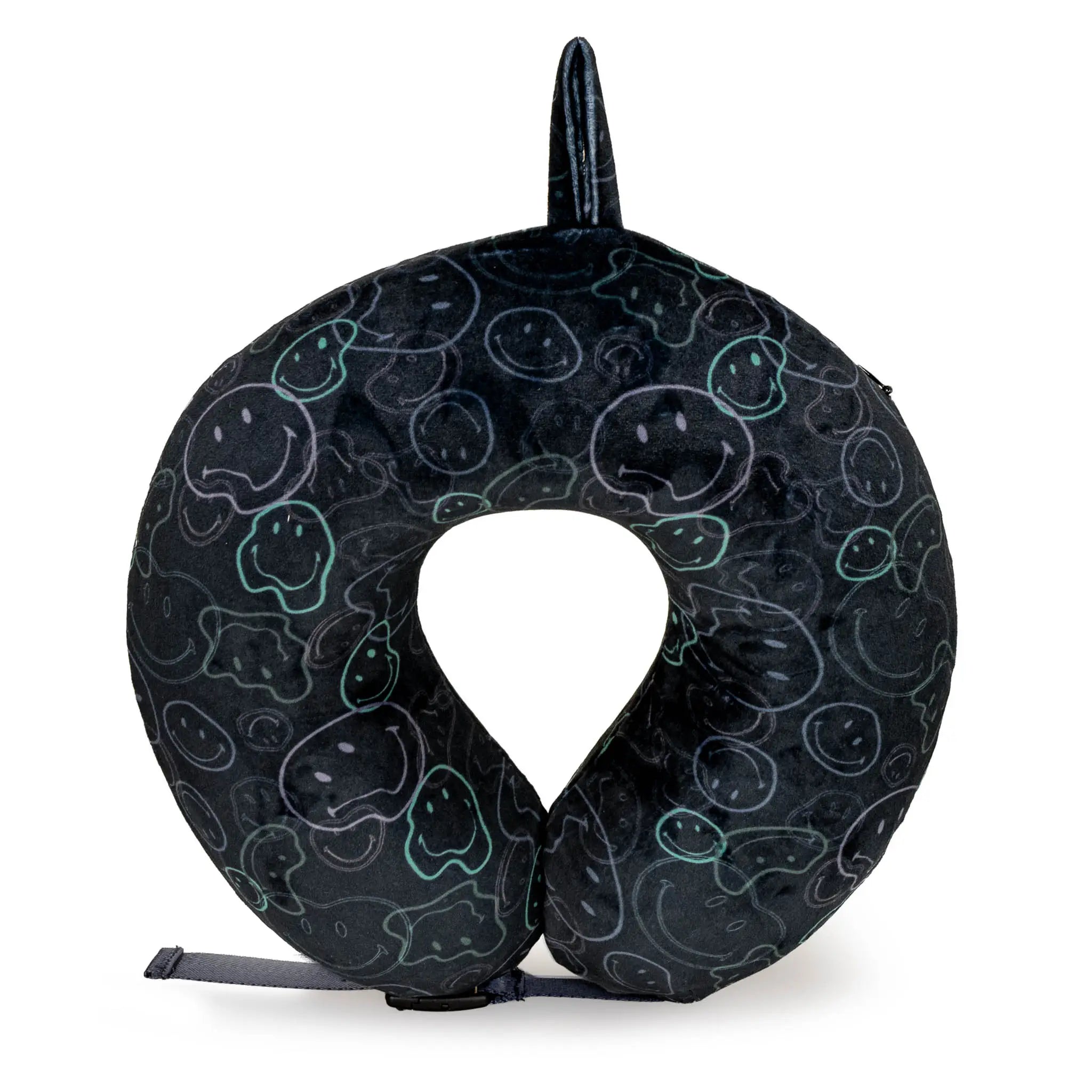 Melted Smiley Memory Foam Travel Neck Pillow