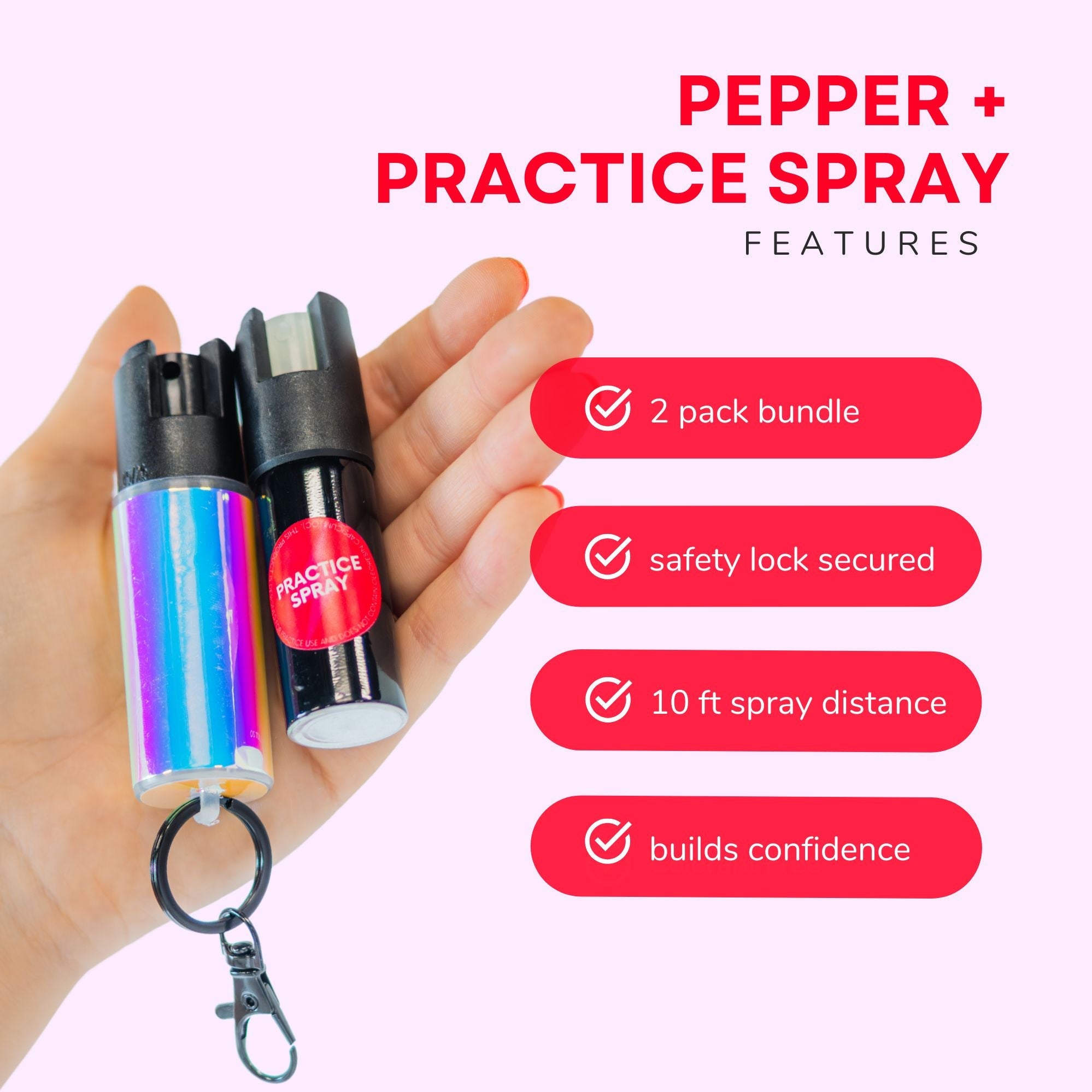 Pepper + Practice Spray Bundle