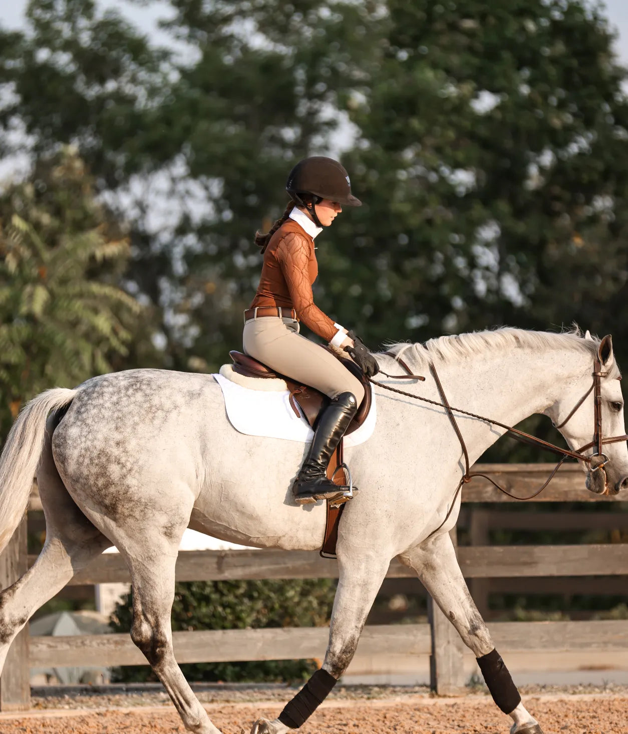 Ophelia Shirt – Lace Sleeve Show Top