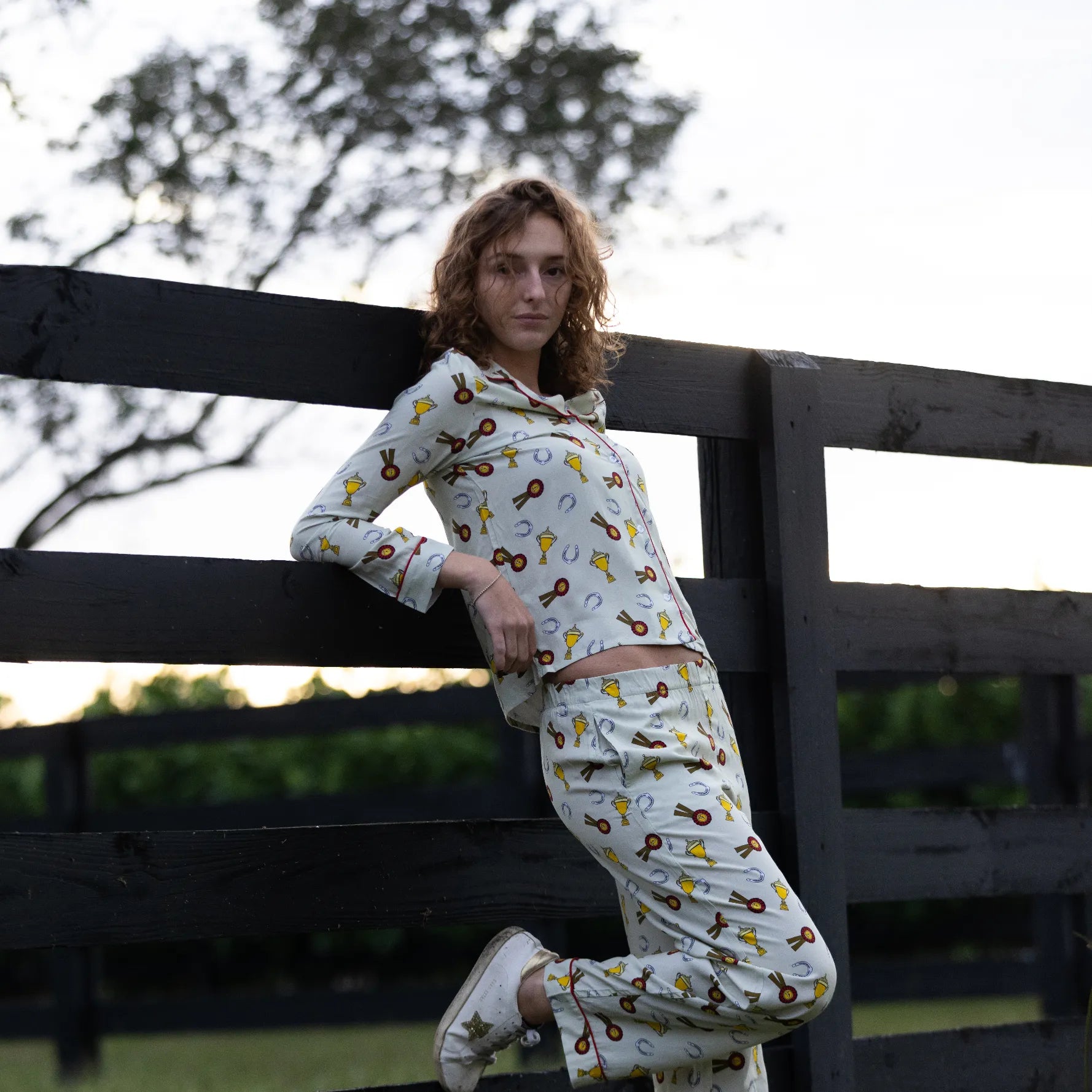 Layla Pajama Bottoms – Bamboo Equestrian Lounge Pants & Shorts