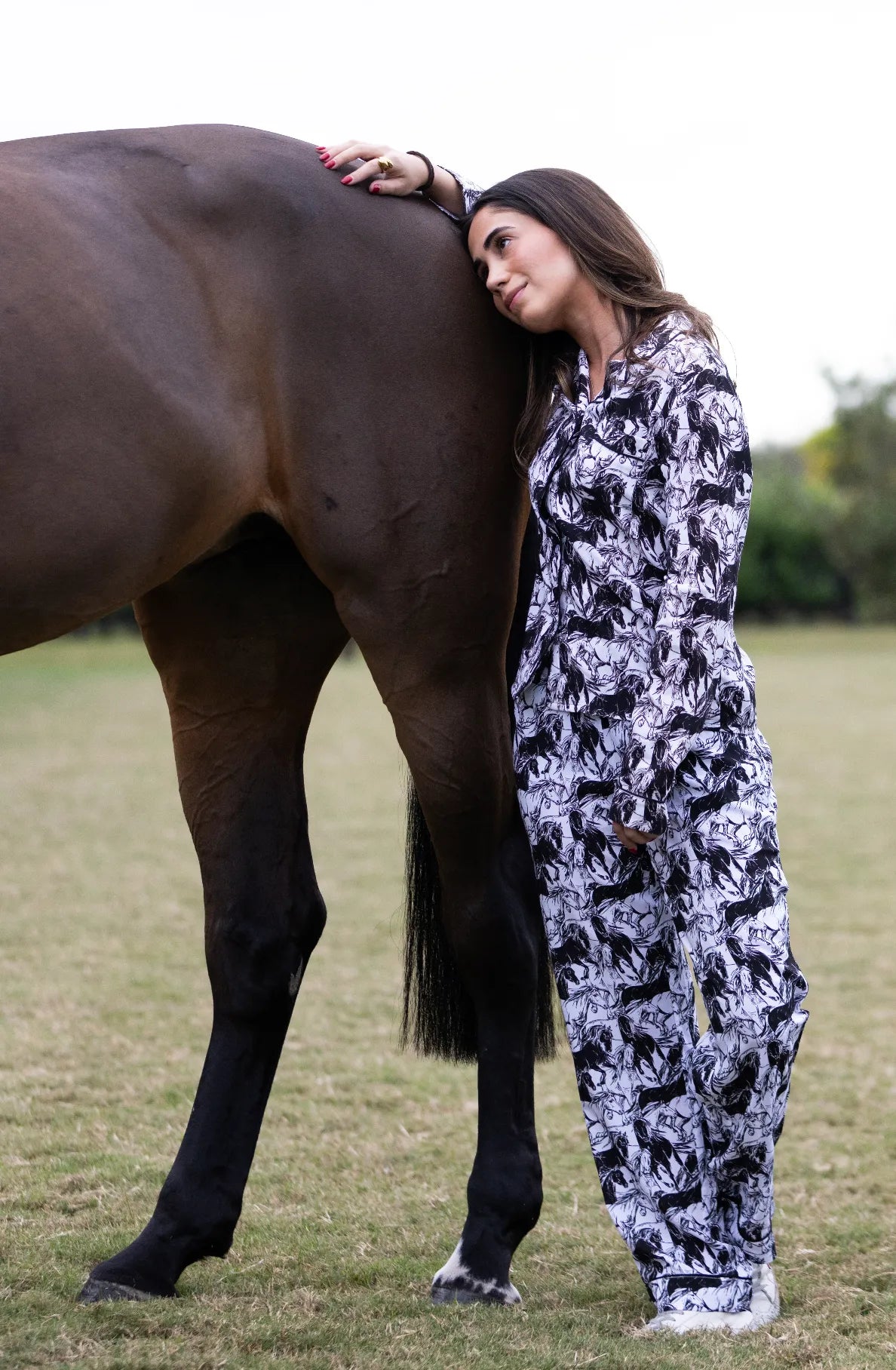 Layla Pajama Bottoms – Bamboo Equestrian Lounge Pants & Shorts