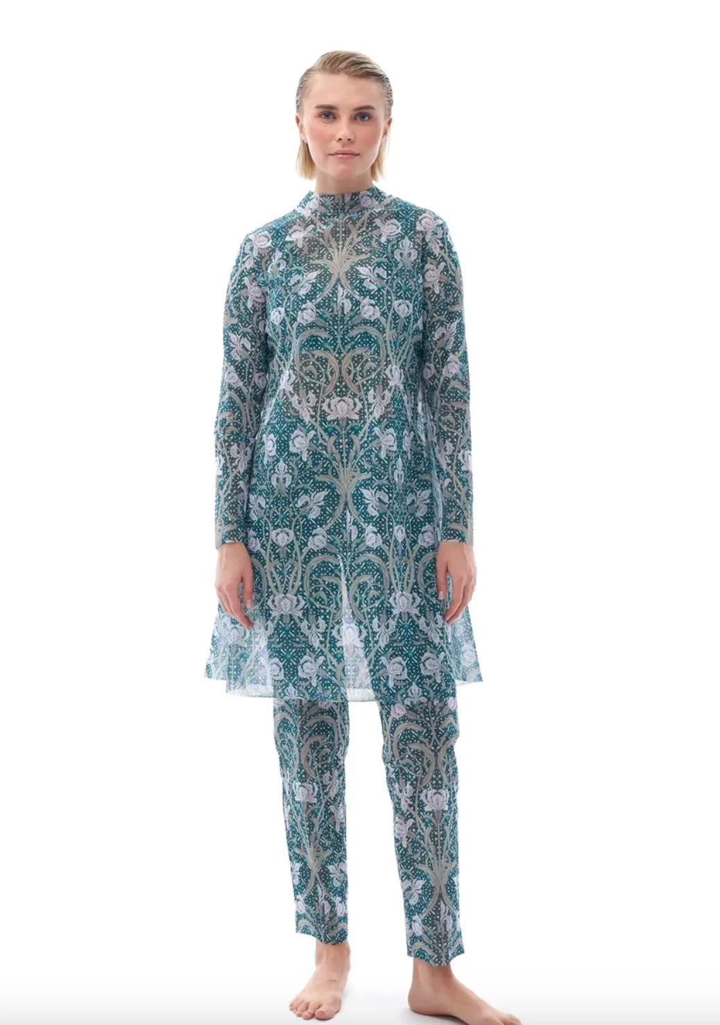 Irises Burkini with or without Hood