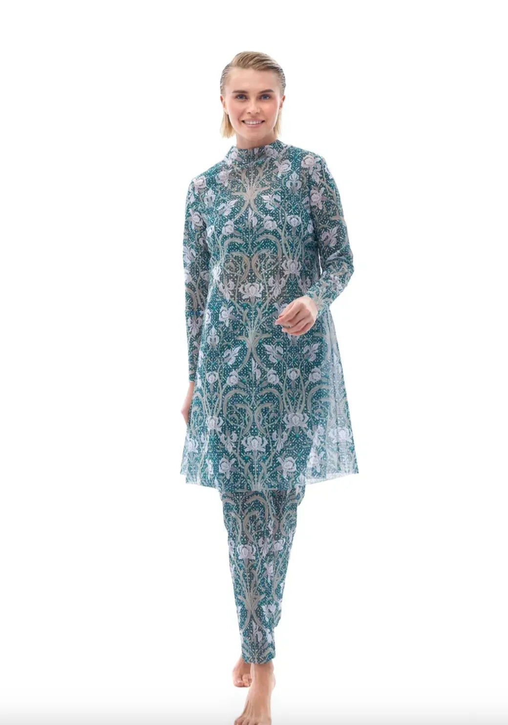 Irises Burkini with or without Hood