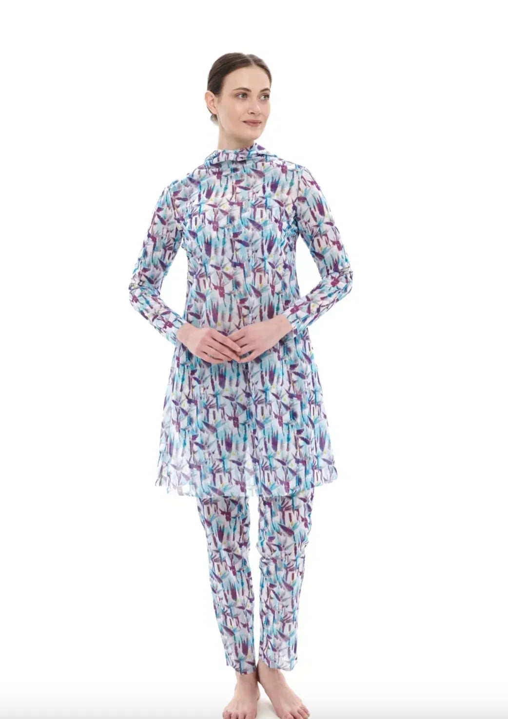 Strelitzia Burkini with or without Hood