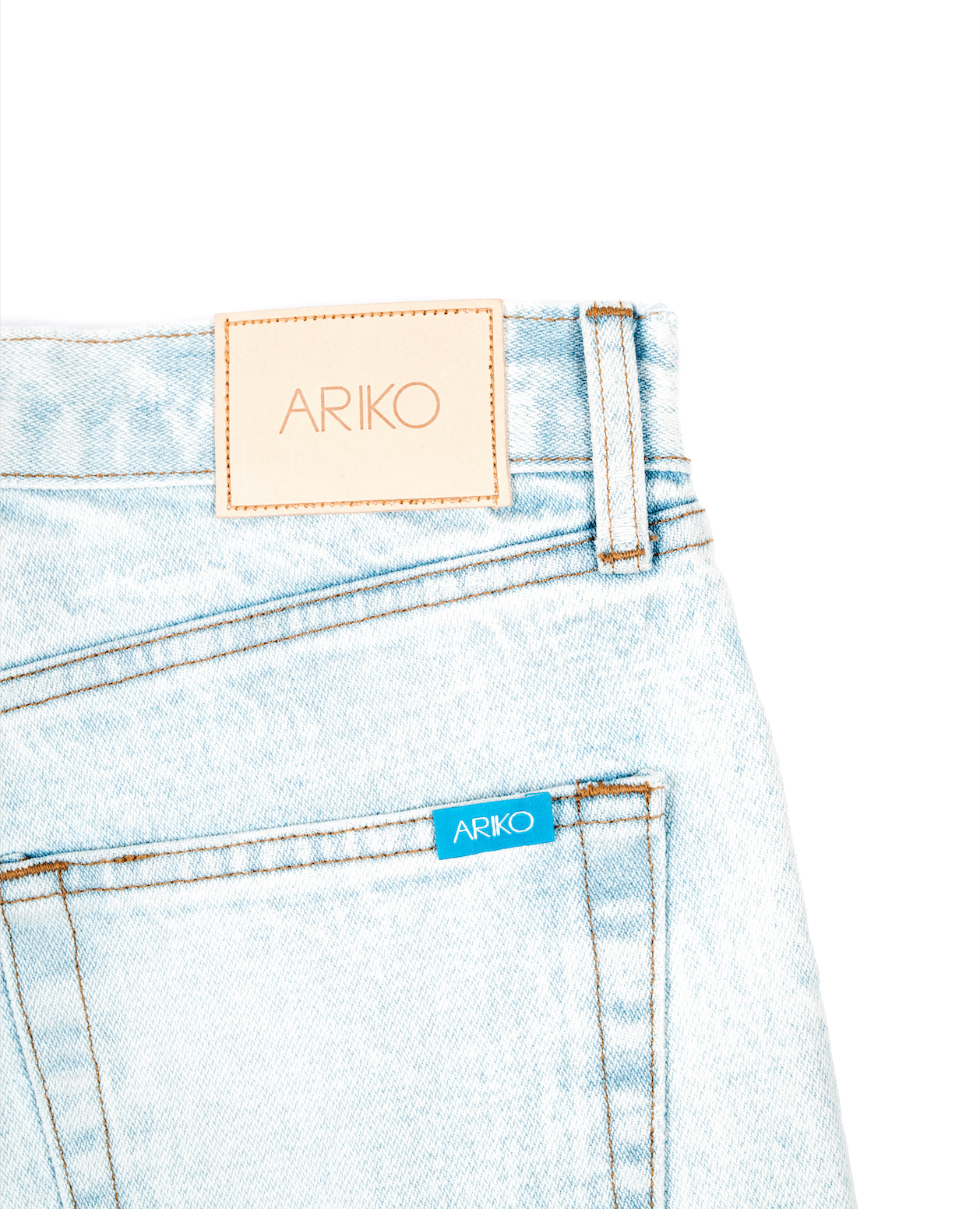 Denim Surf Shorts – Bleached Indigo