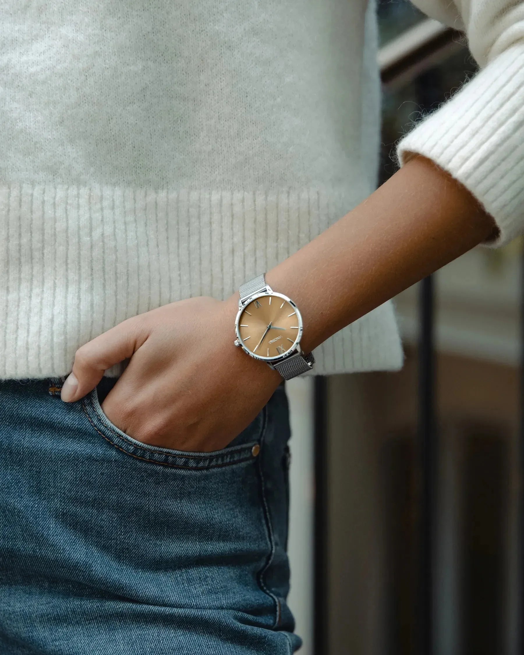 The Eros Mesh Men's Watches - Bronze