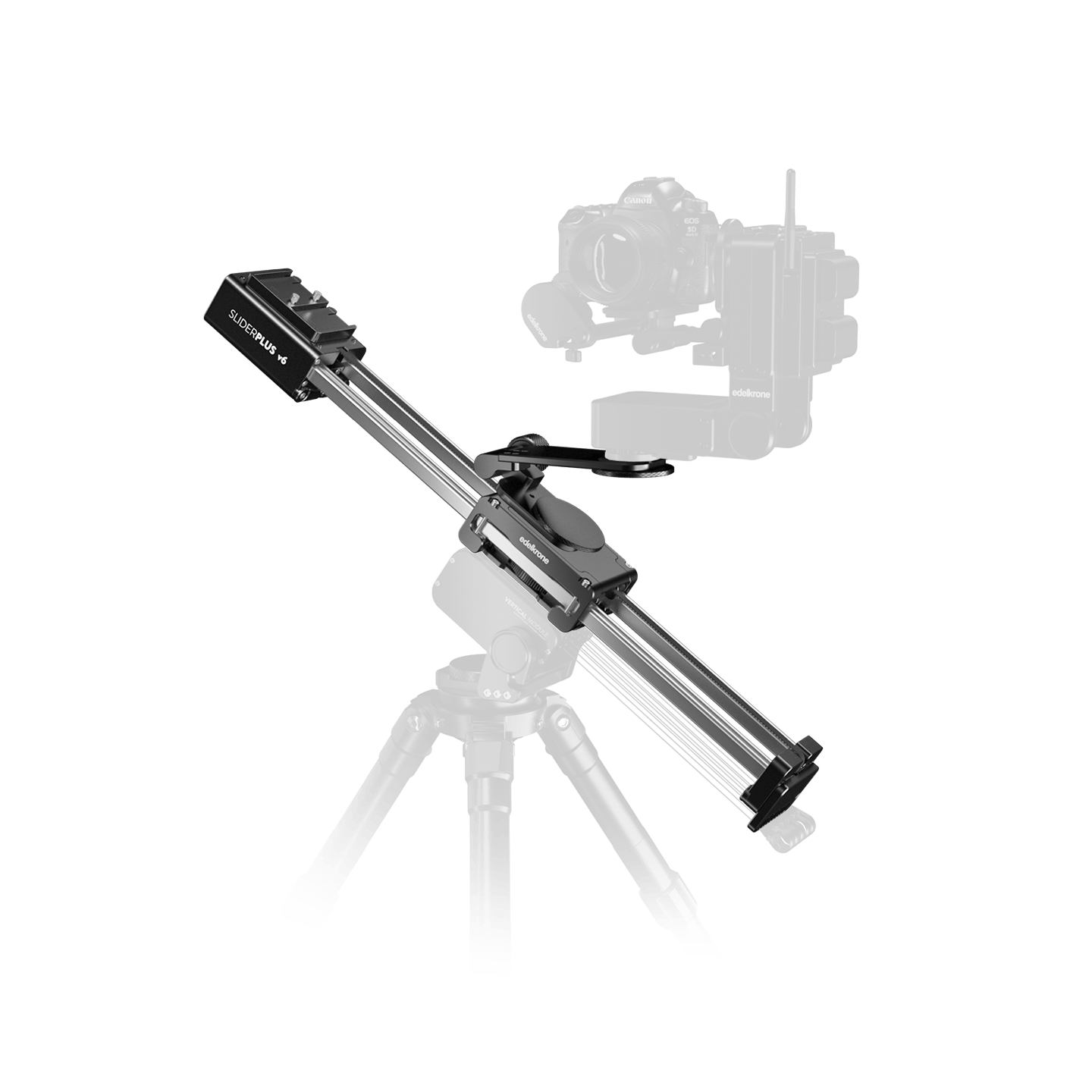 Camera SliderPLUS v6 with a Built-in Motor, HyperAxial Support