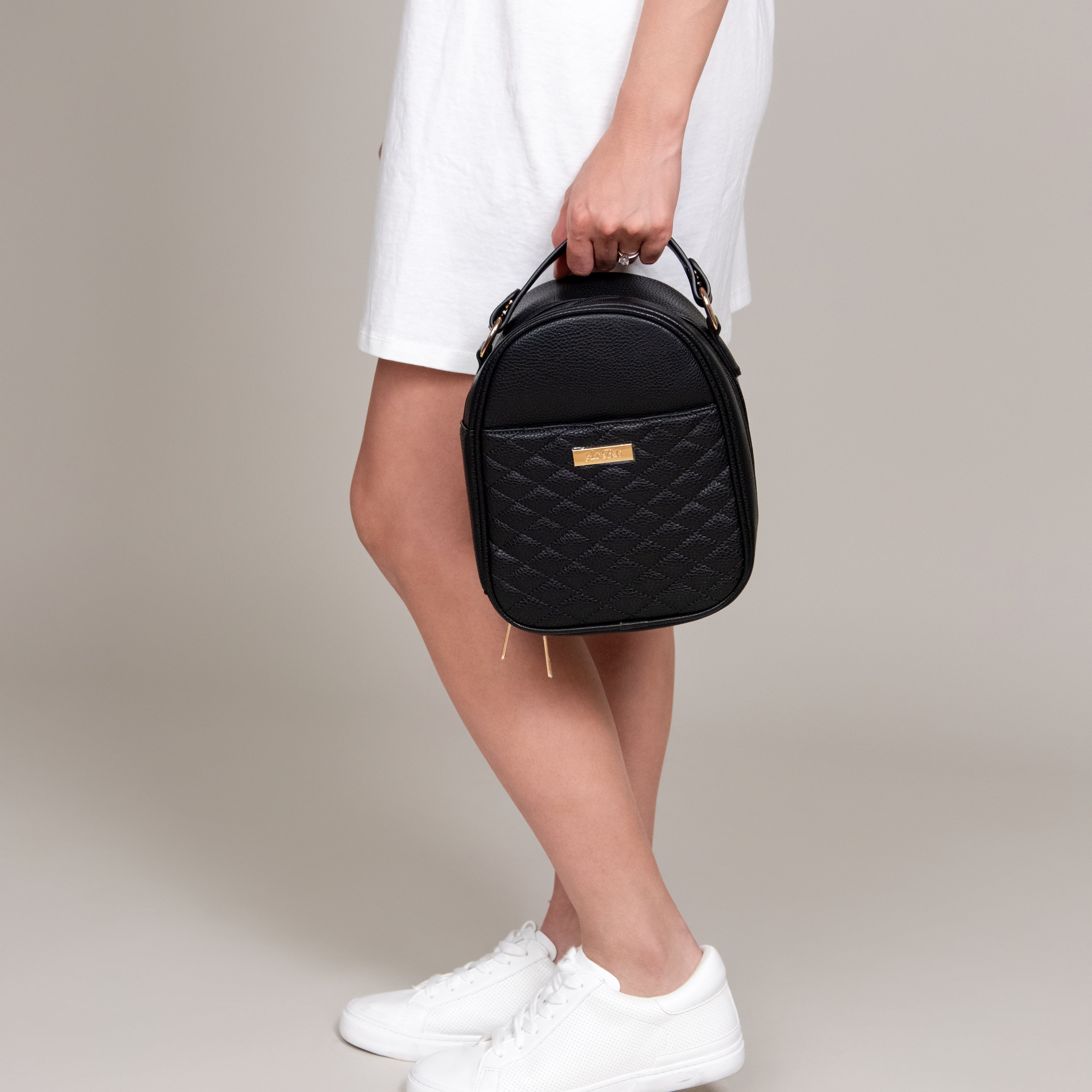 Monaco Snack Bag | Ebony Black