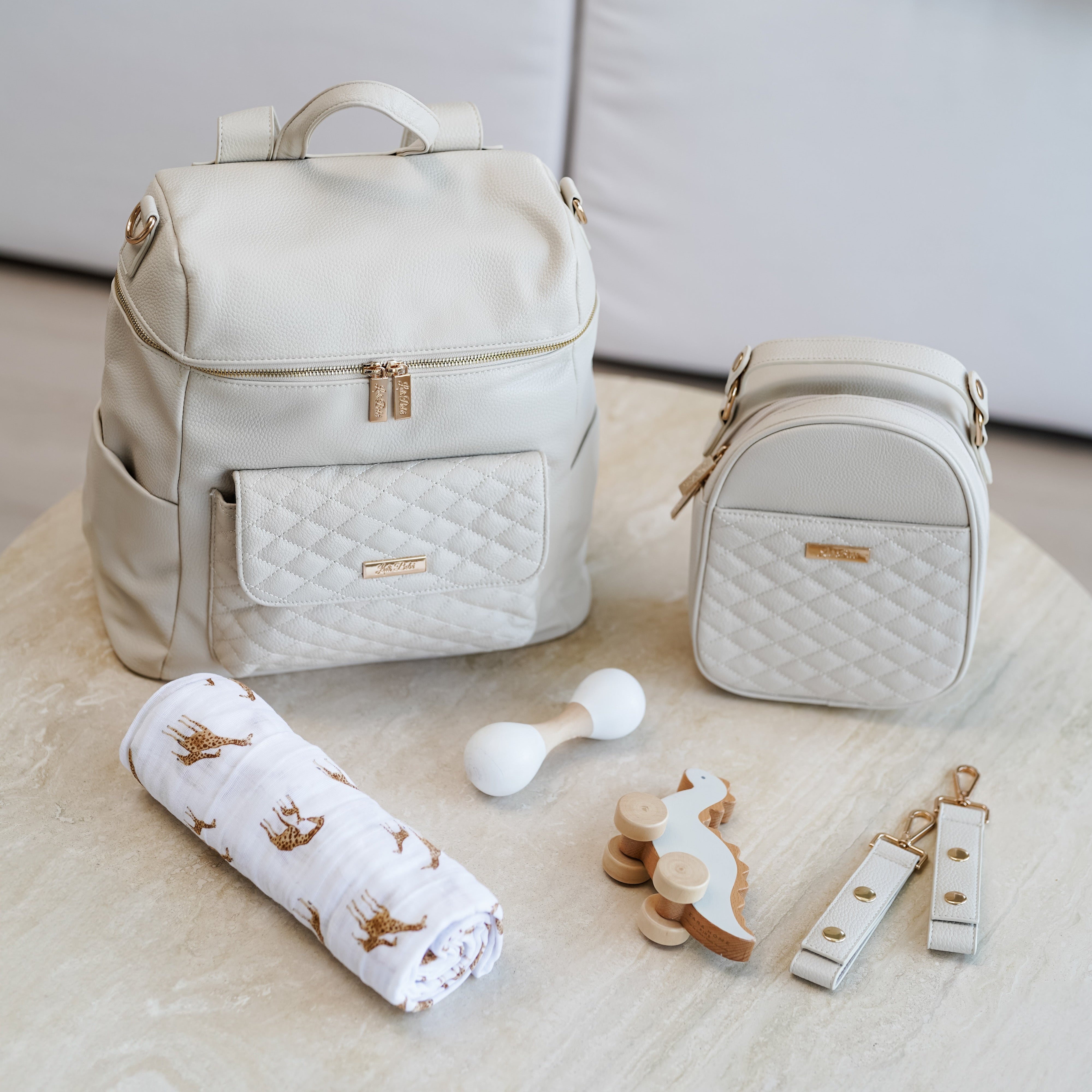 Monaco Snack Bag | Pearl White