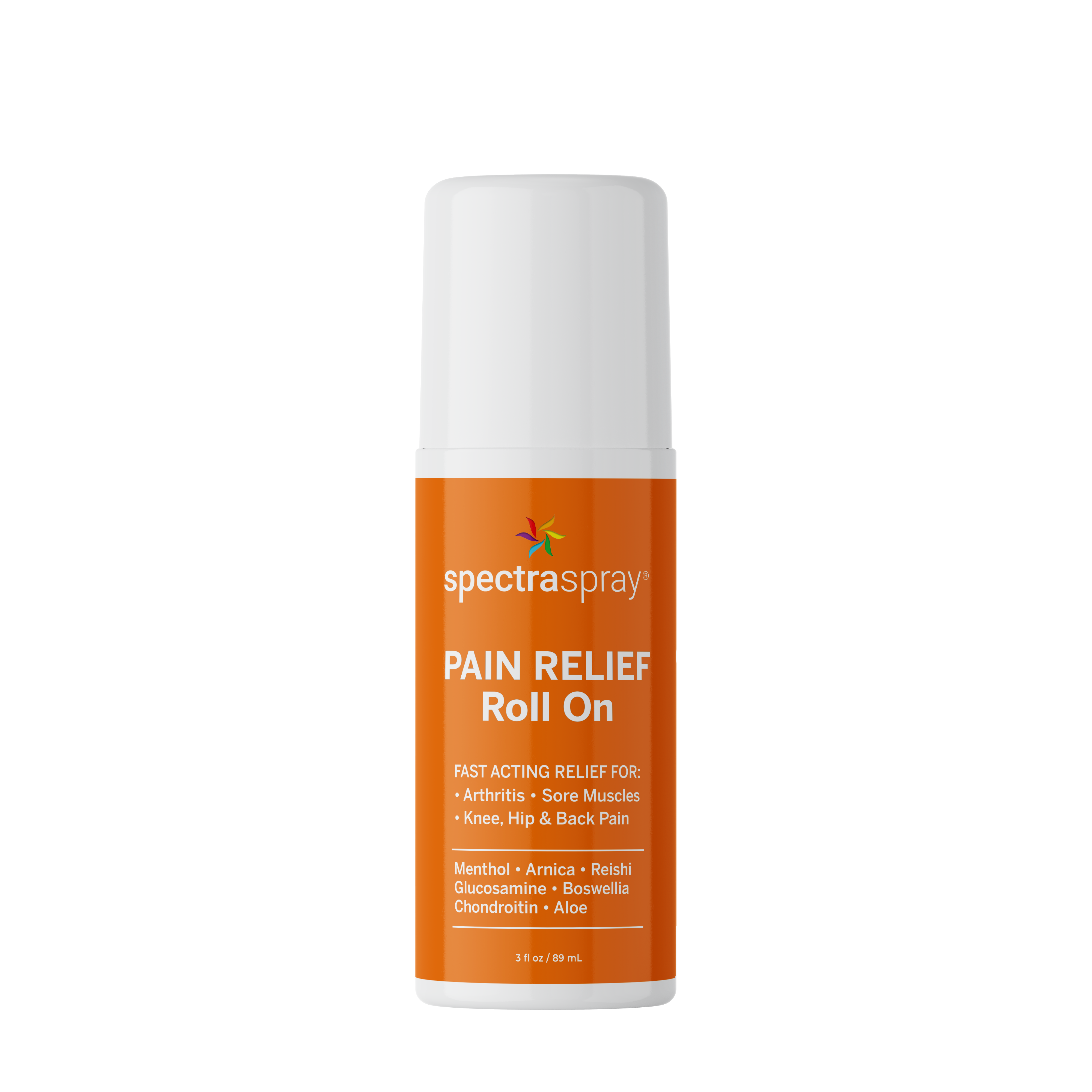 PAIN RELIEF Roll On; Arnica, Menthol, Glucosamine, Boswellia, Reishi + Chondroitin