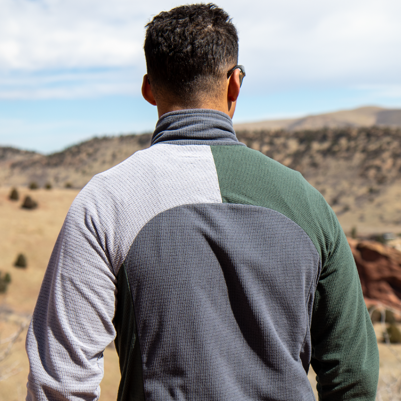 Men's CAMP Half-Zip Pullover Ultralight 115