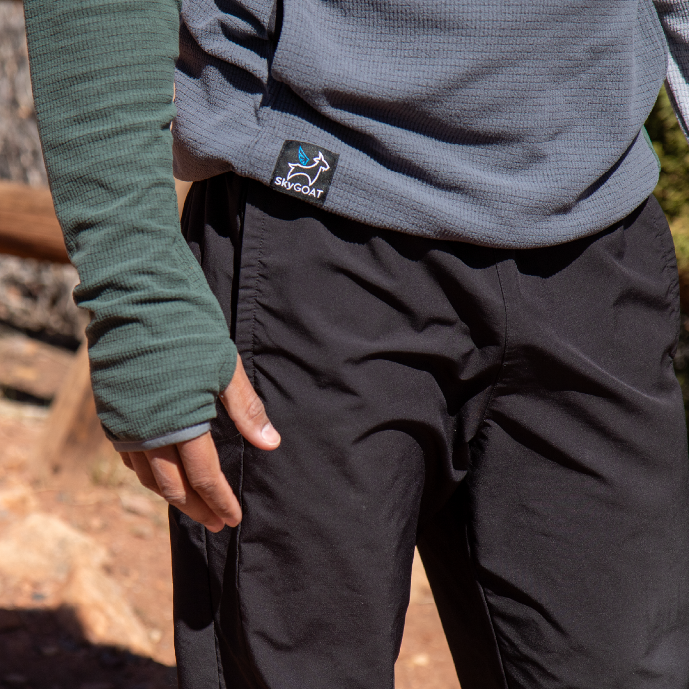 Men's CAMP Half-Zip Hooded Pullover Ultralight 115