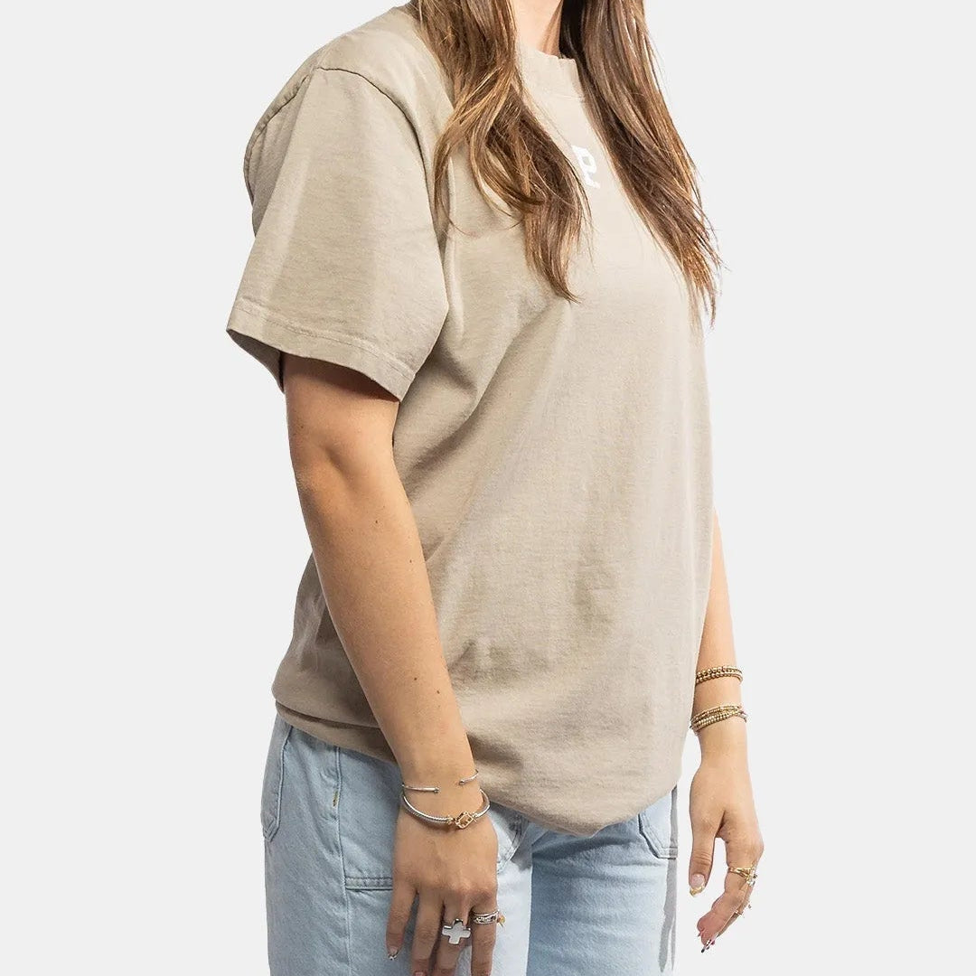 HeavyKnit Centerpiece Tee - Oatmeal
