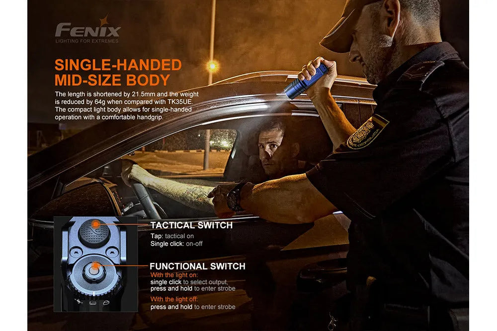 TK35UE V2.0 Flashlight - 5000 Lumens