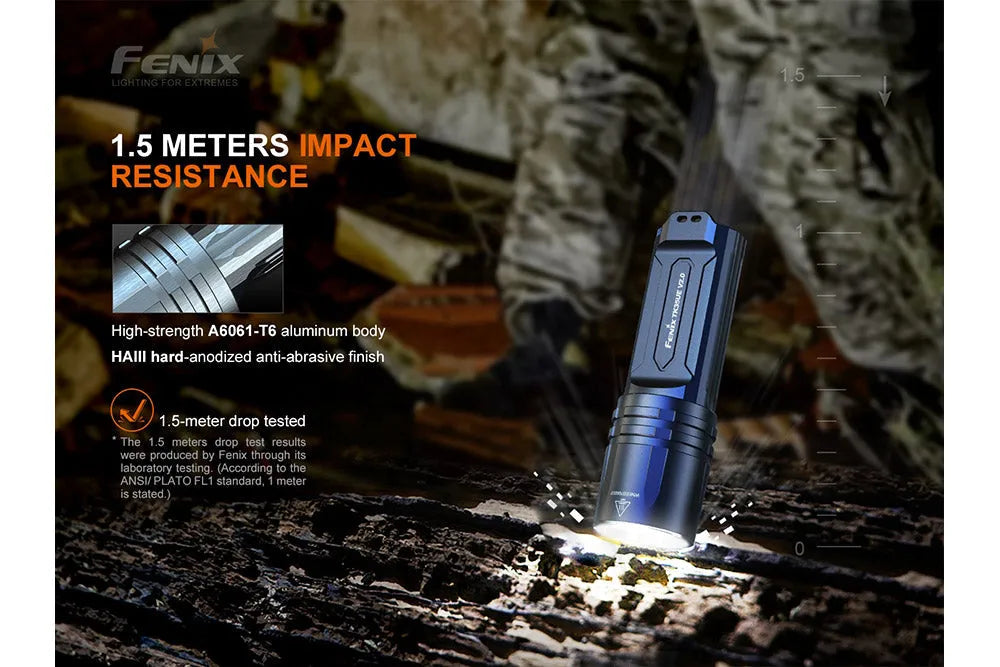 TK35UE V2.0 Flashlight - 5000 Lumens