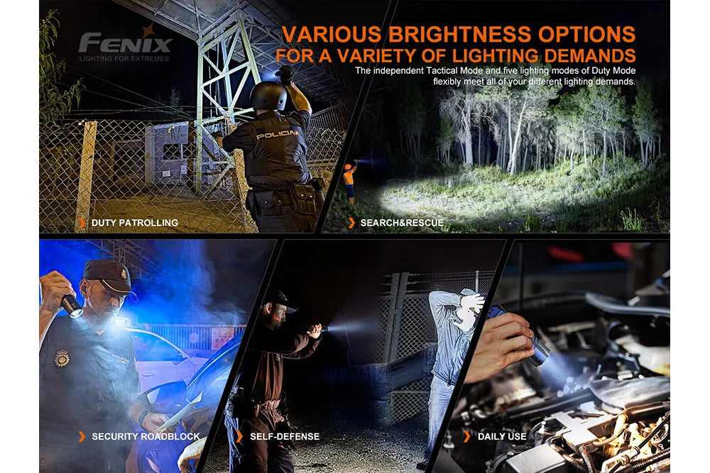 TK35UE V2.0 Flashlight - 5000 Lumens