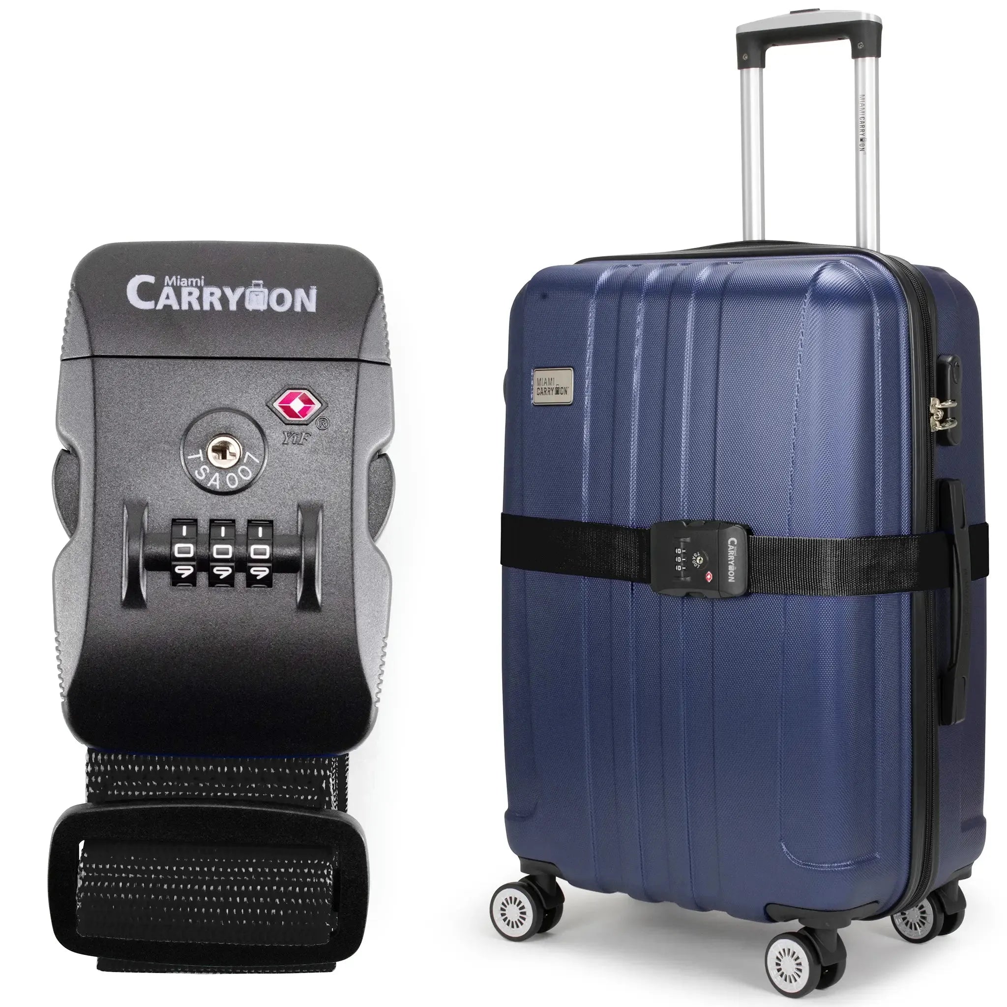 Correa de equipaje con cerradura de combinación TSA