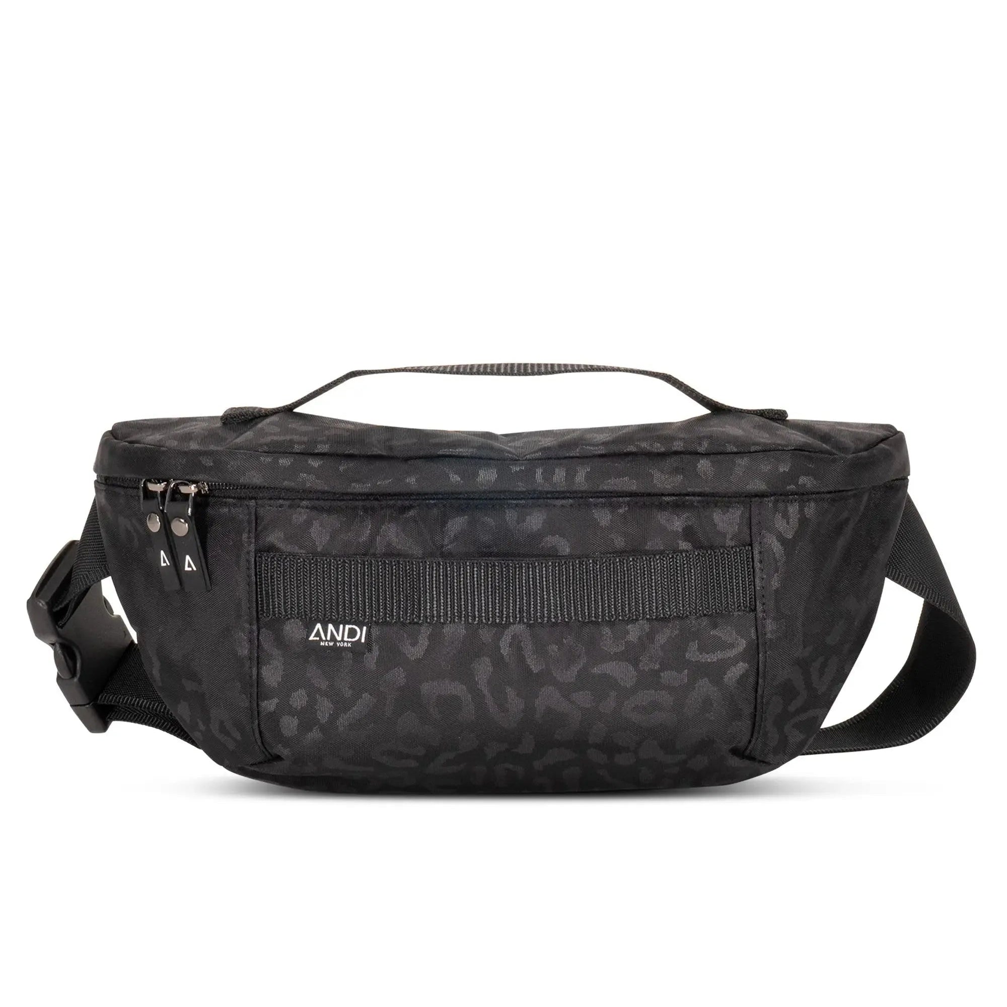 The Bum Bag - Black Leopard