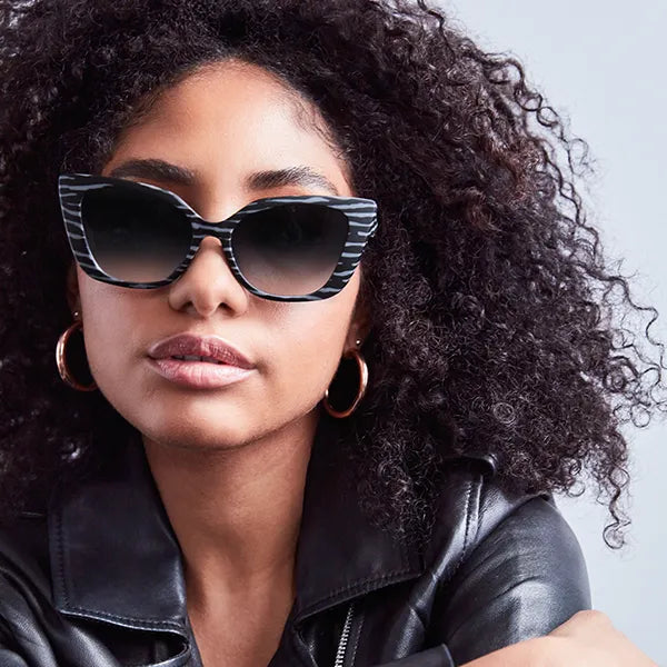 SOPHIA Sunglasses - Grey Zebra