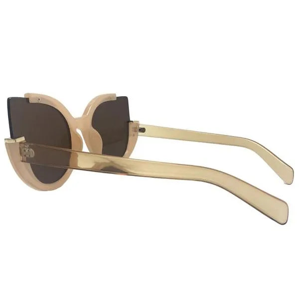 Sustainable Chloe Sunglasses - Nude - Brown