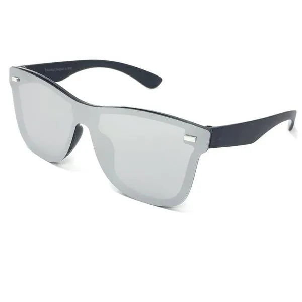 Sustainable Future Wife - Silver Square Wayfarer Sunglasses