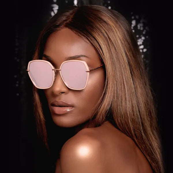 Sustainable Maya Sunglasses - Rose Gold