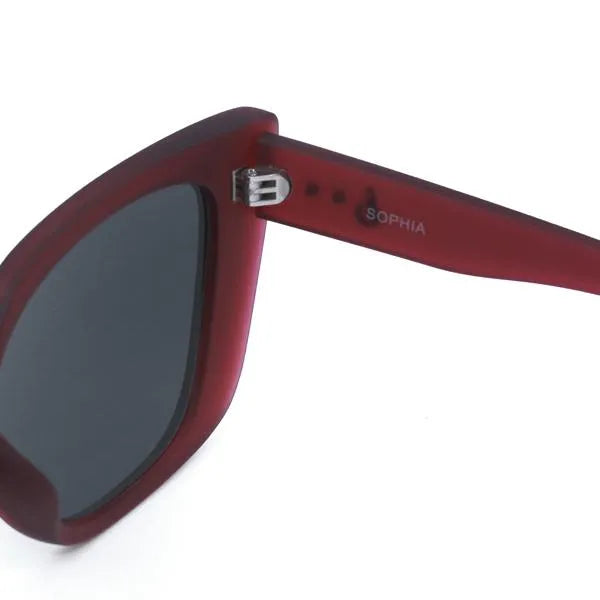 Sustainable SOPHIA Sunglasses - Ruby