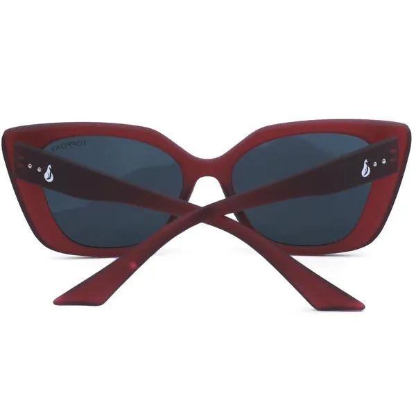 Sustainable SOPHIA Sunglasses - Ruby