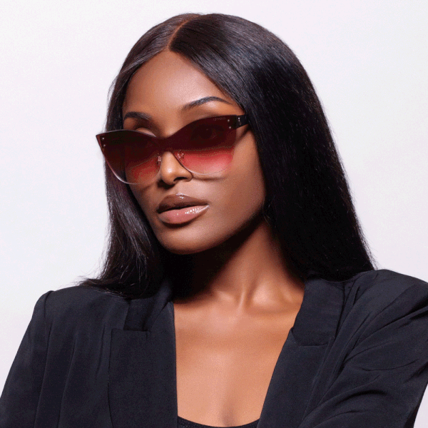 Sustainable Venice 2 Sunglasses - Faded Burgundy