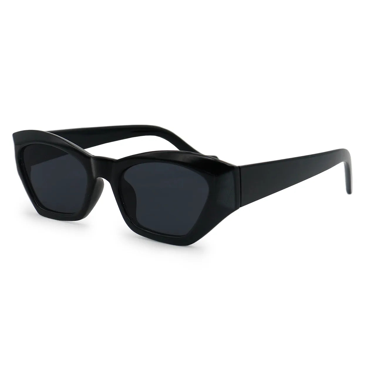 Cat Eye Sunglasses - Black