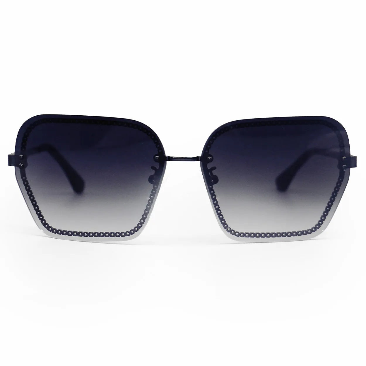 Chain Reaction Sunglasses - Faded Black