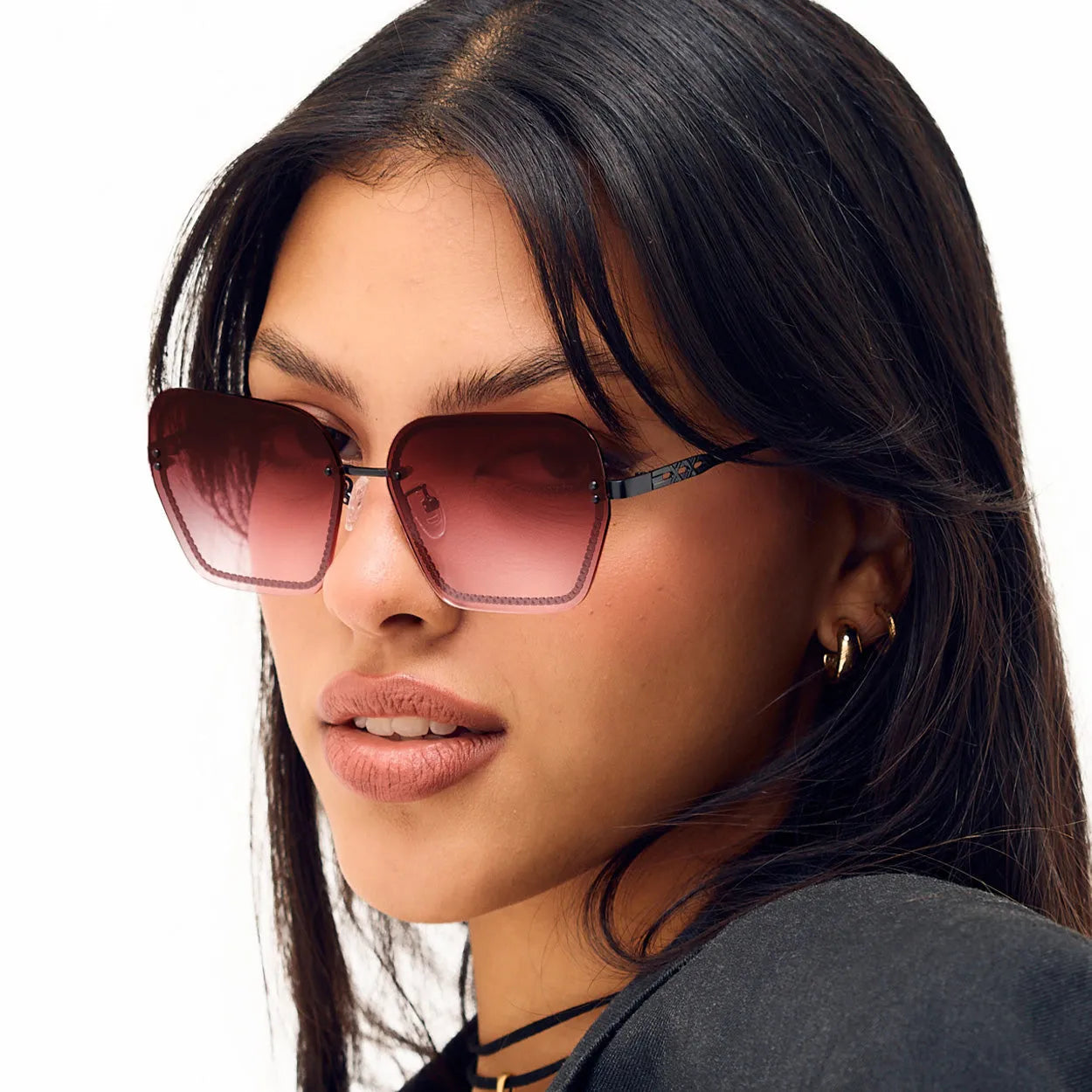 Chain Reaction Sunglasses - Ruby