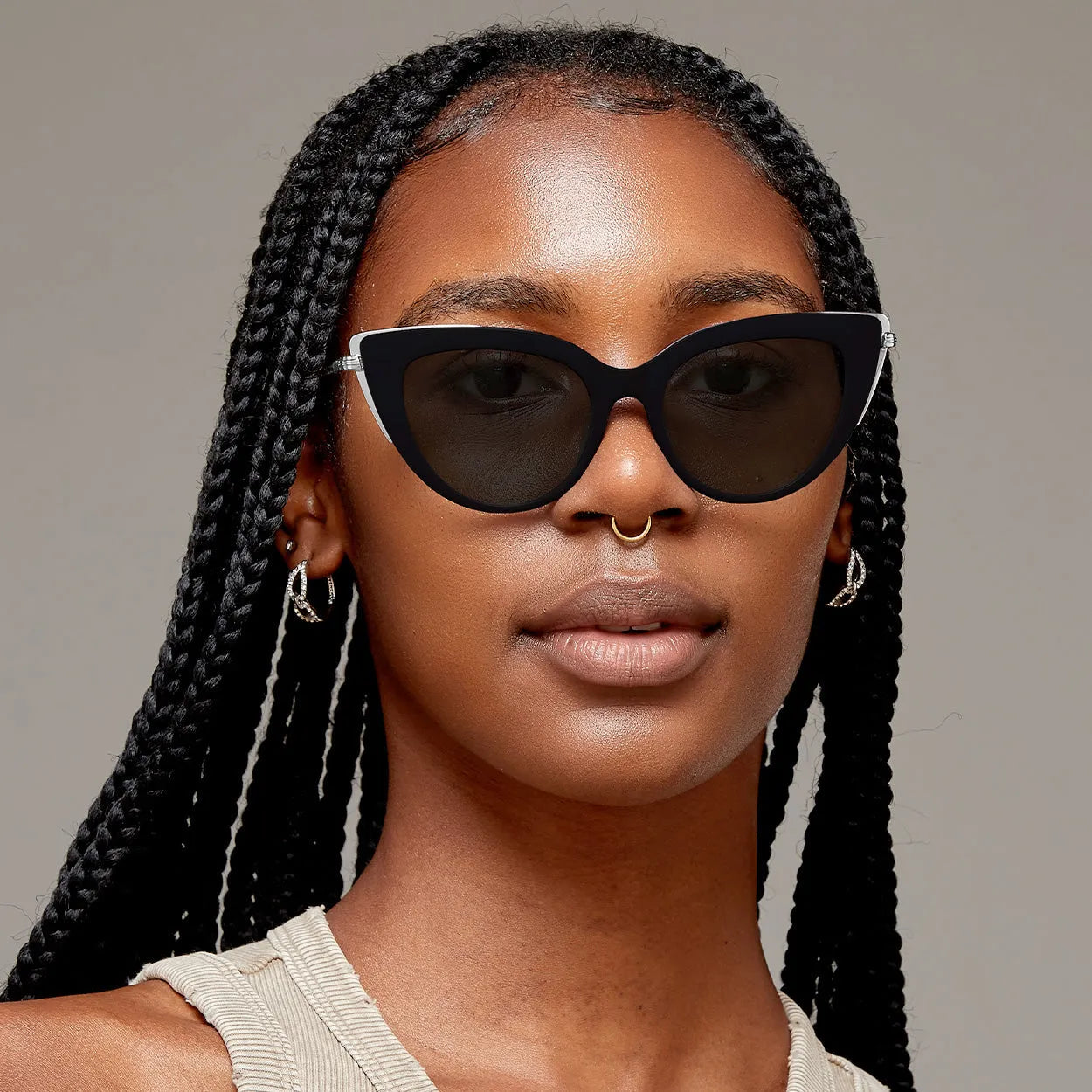Too Focused Sunglasses - Black