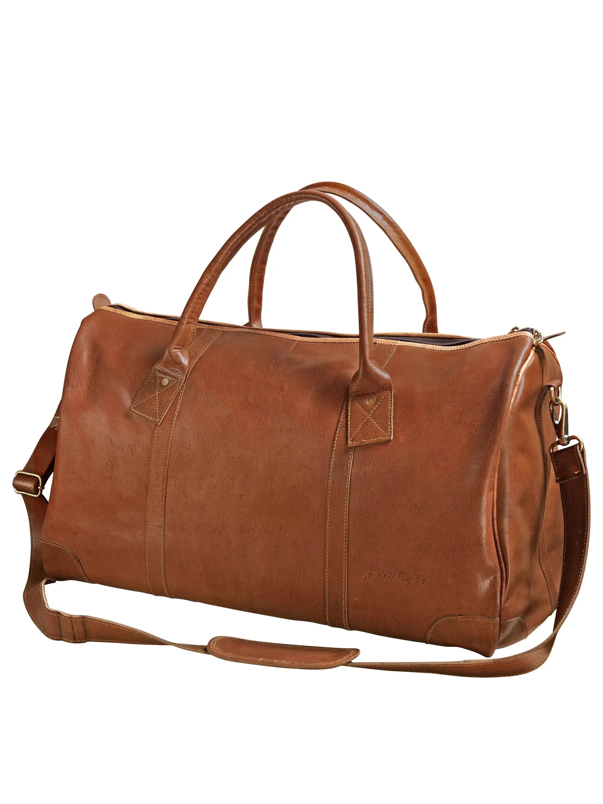 Traveler Duffle – Vintage Leather 71L Travel Bag