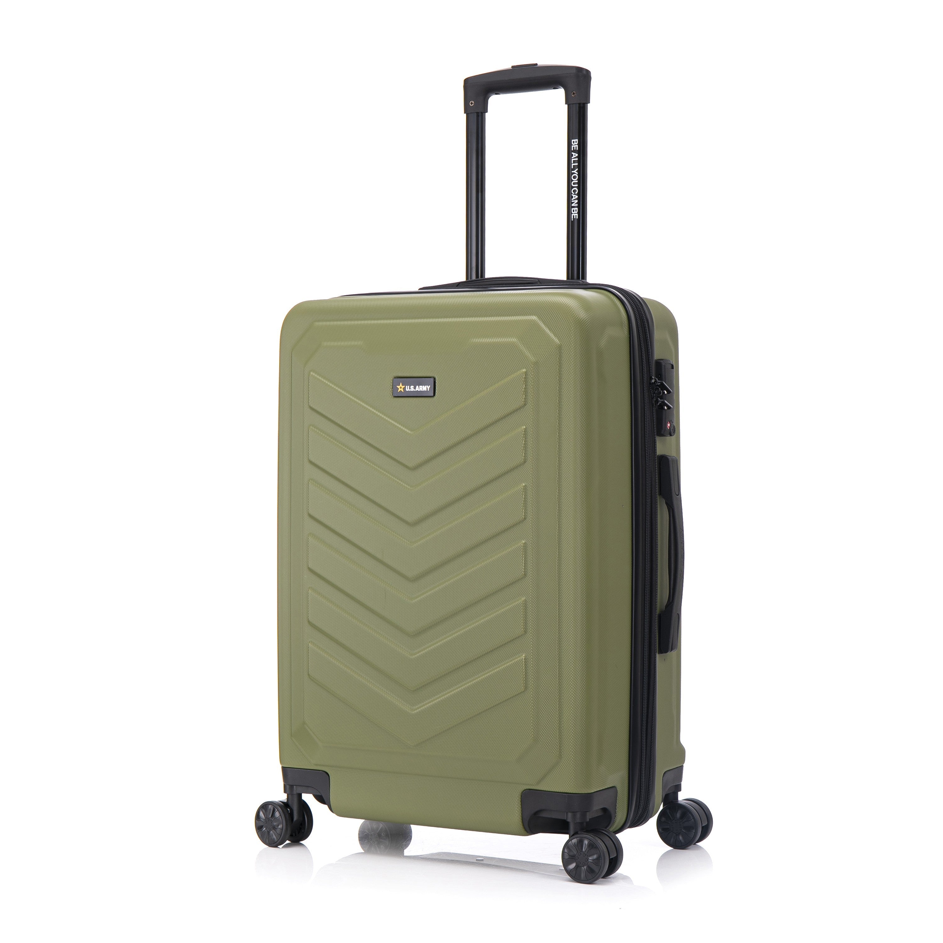 U.S. ARMY FOX PRO 28" Expandable Large Suitcase with TSA Lock