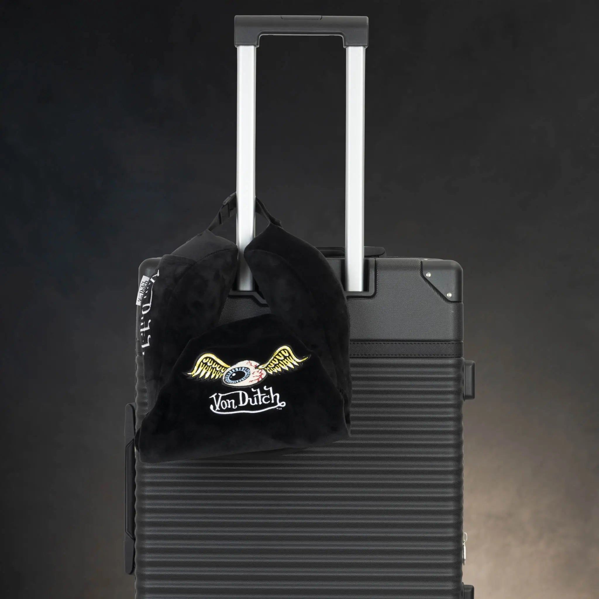 Eyeconic Hooded Ergonomic Memory Foam Travel Neck Pillow