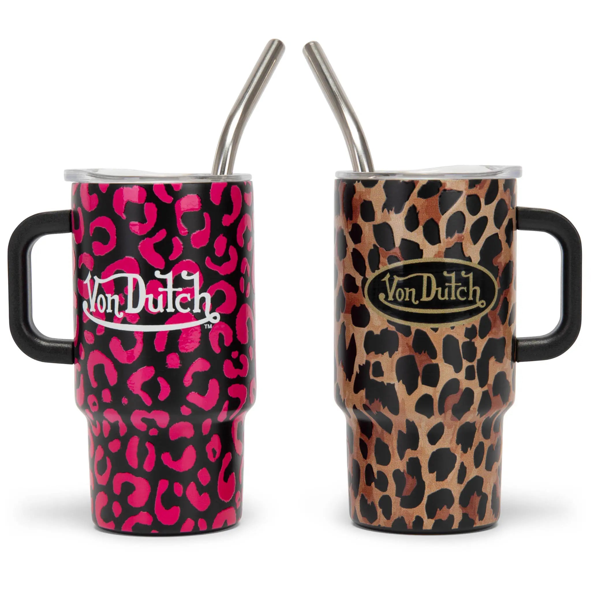 Von Dutch 2 Piece Bold 3oz Stainless Steel Mini Tumbler Set