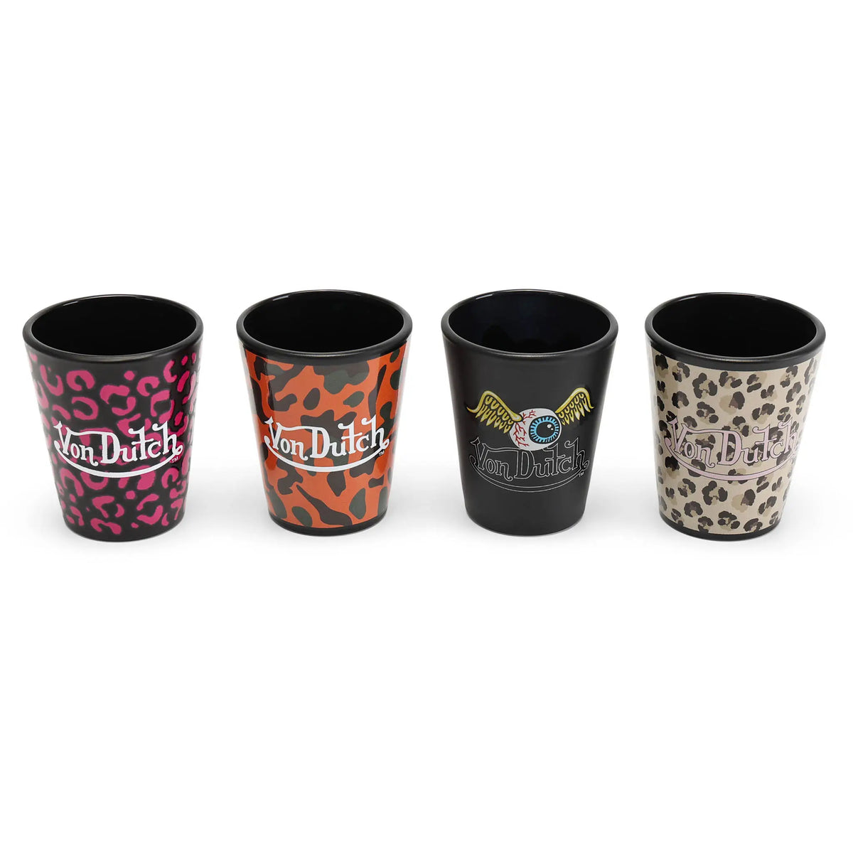 Iconic 4-Piece Shot Glass Set