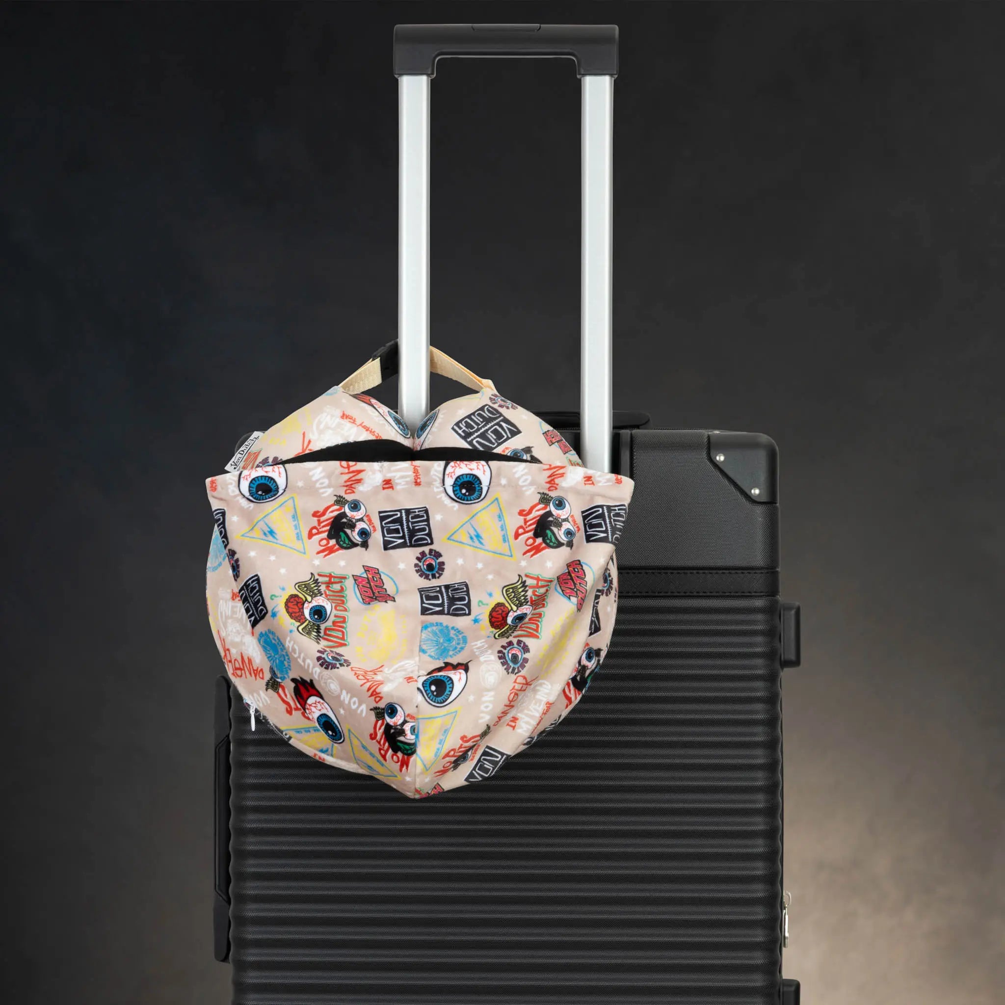 Jax Hooded Memory Foam Travel Neck Pillow