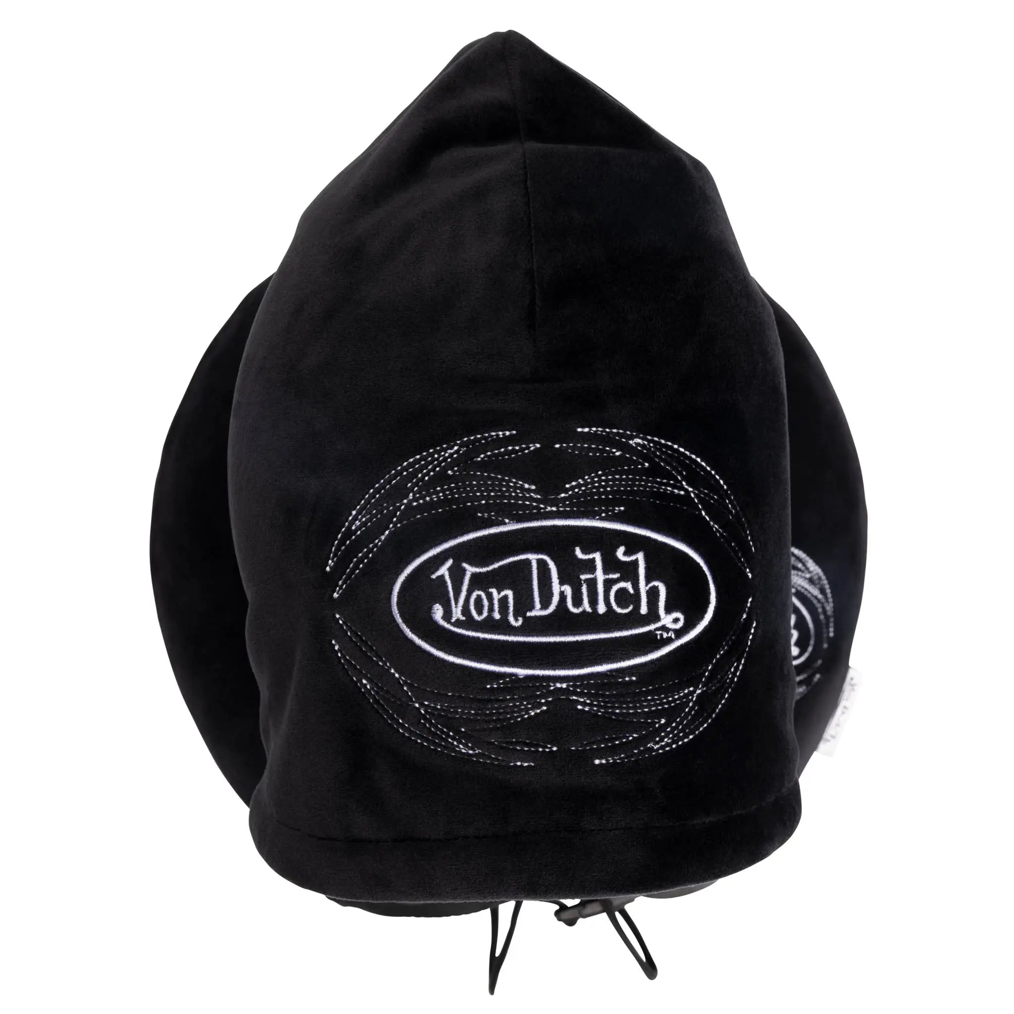 Von Dutch Pinstripe Hooded Memory Foam Pillow