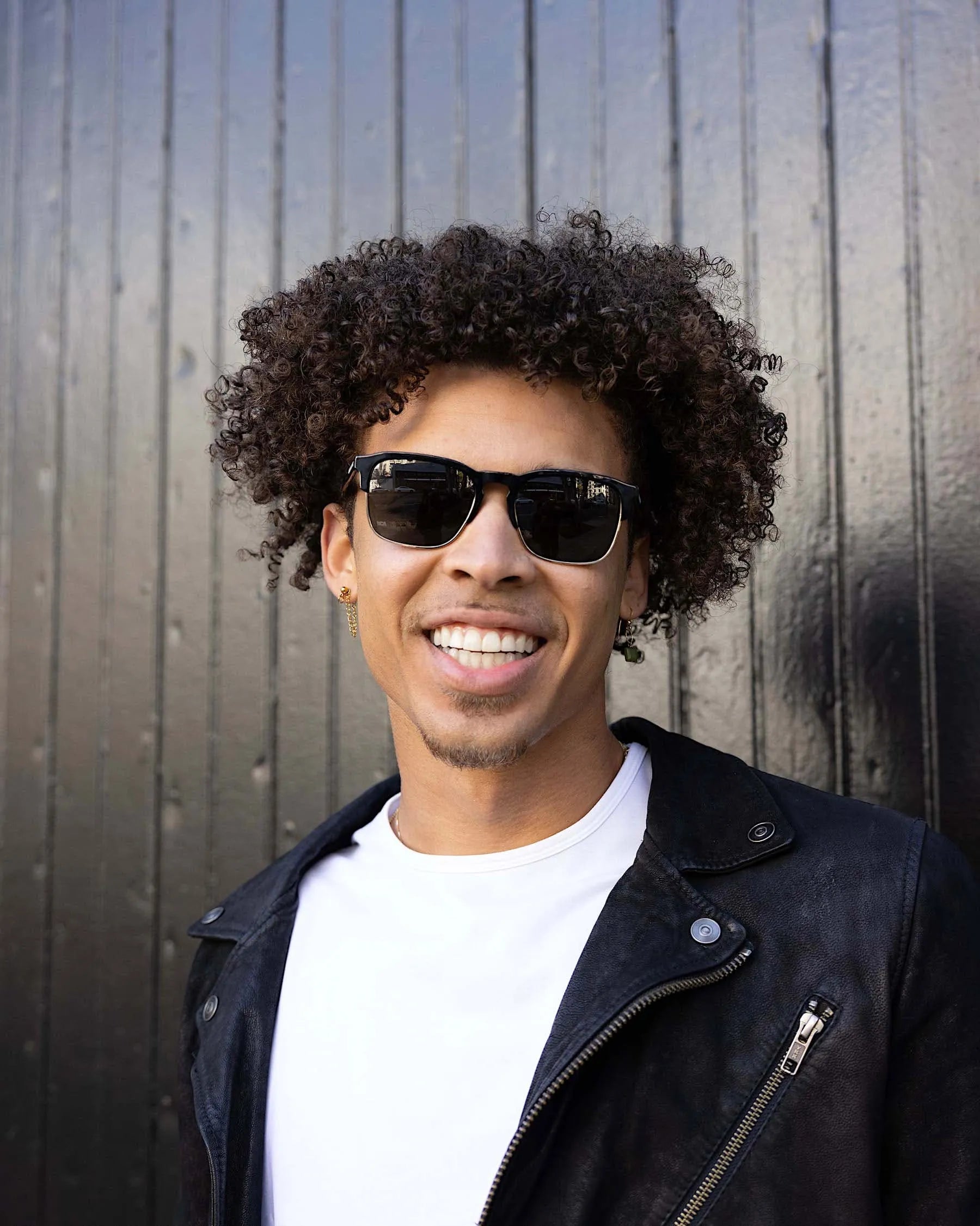 The Villa Sunglasses - Jet Black Gold