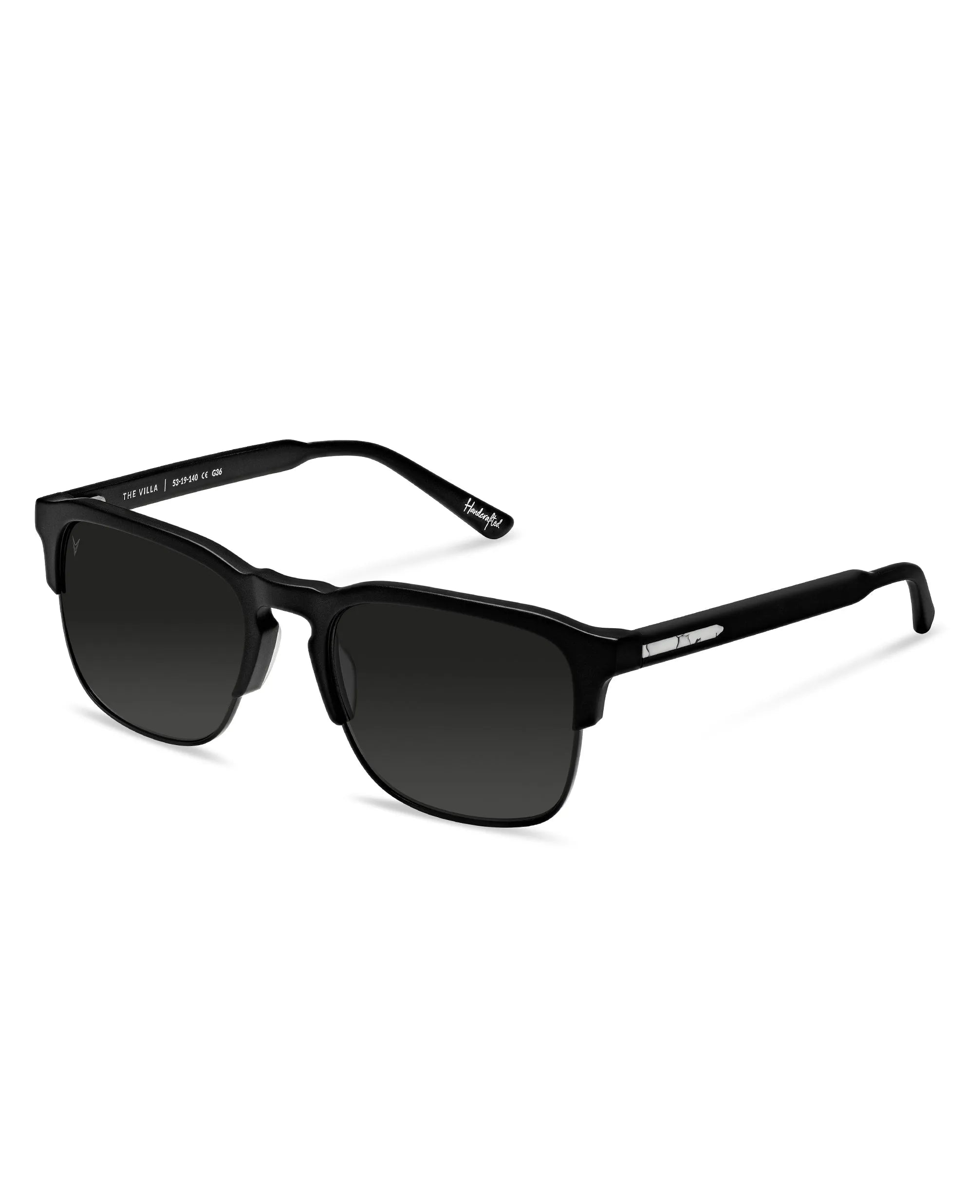 The Villa Sunglasses - Matte Black