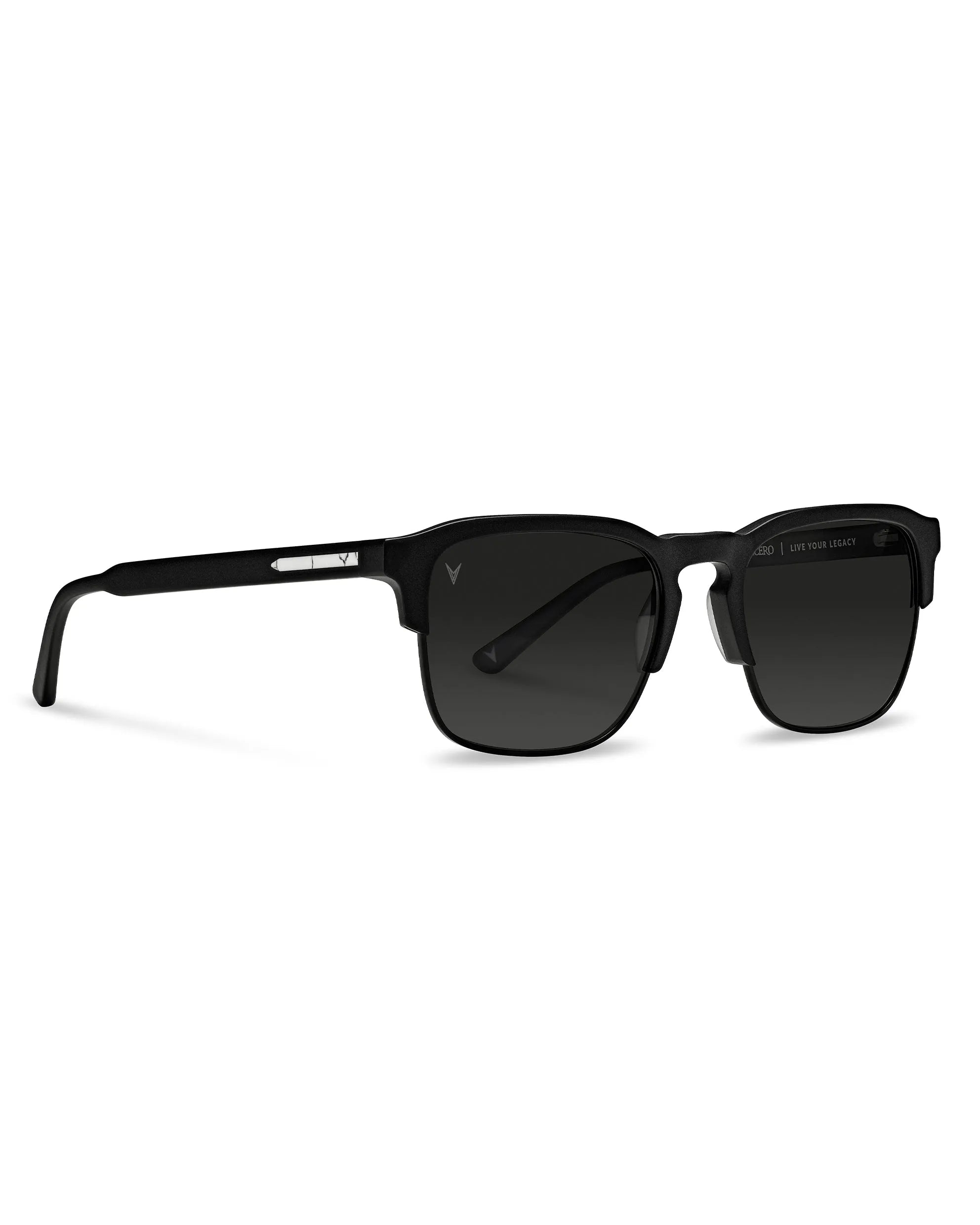 The Villa Sunglasses - Matte Black