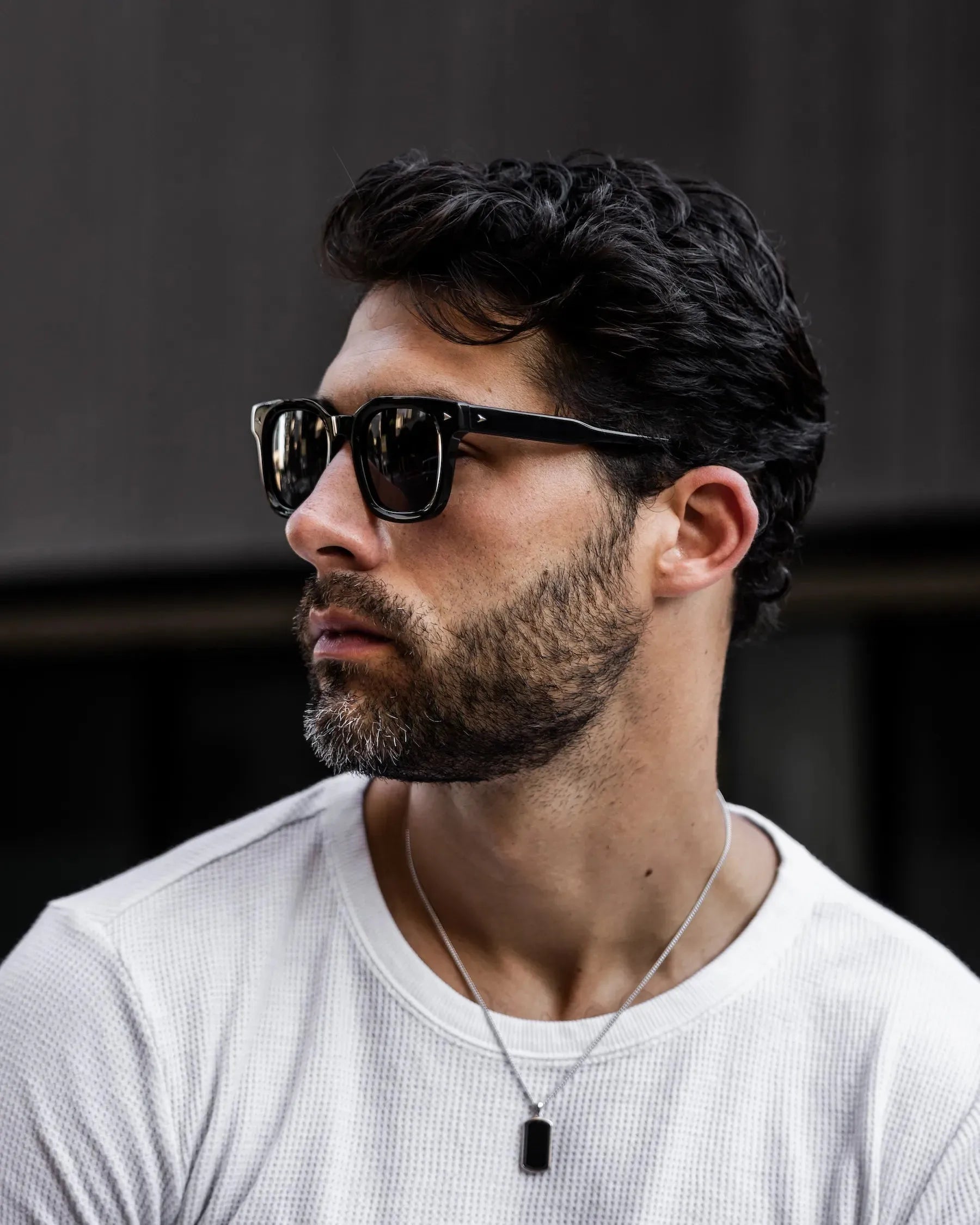The Hudson Sunglasses - Jet Black