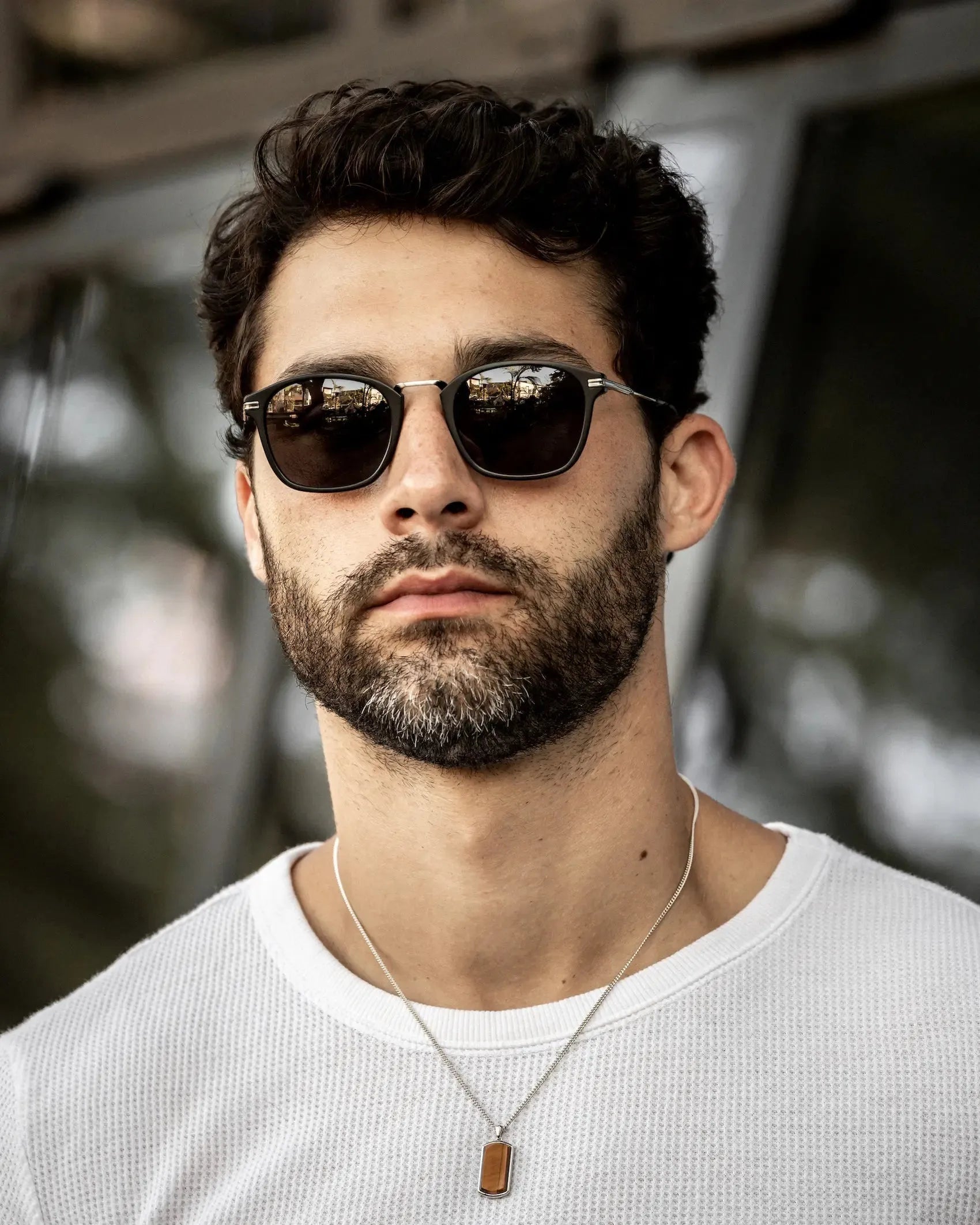 The Oliver Sunglasses - Semi Matte Black