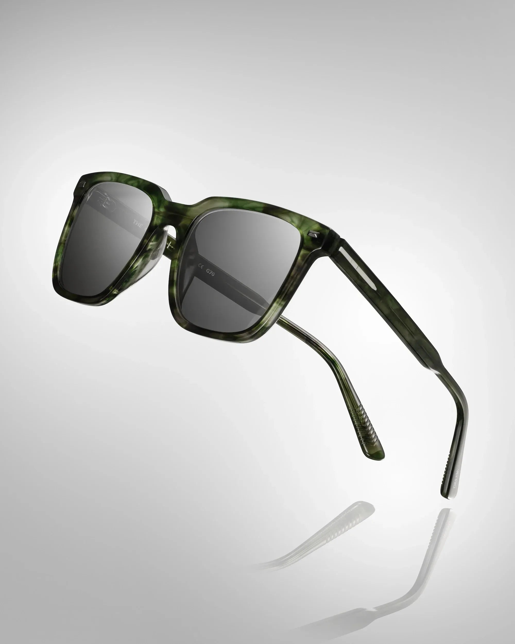 The Cooper Sunglasses - Green Havana