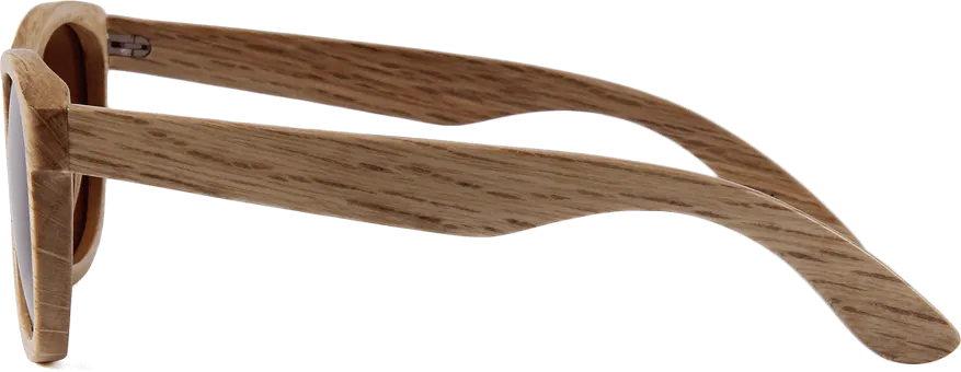 Real Zebra All Wood Jacks Sunglasses